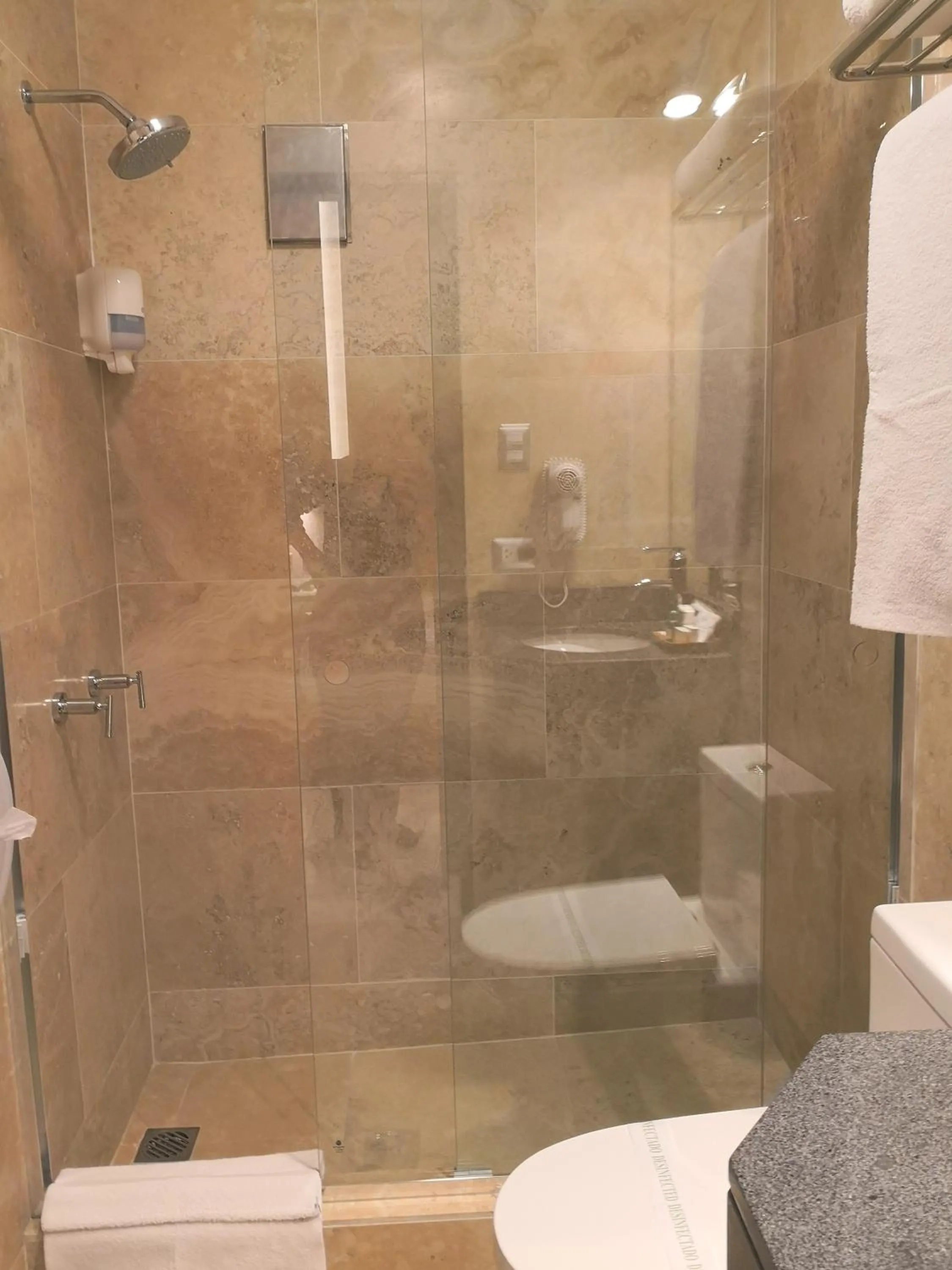 Bathroom in Hotel Las Lomas