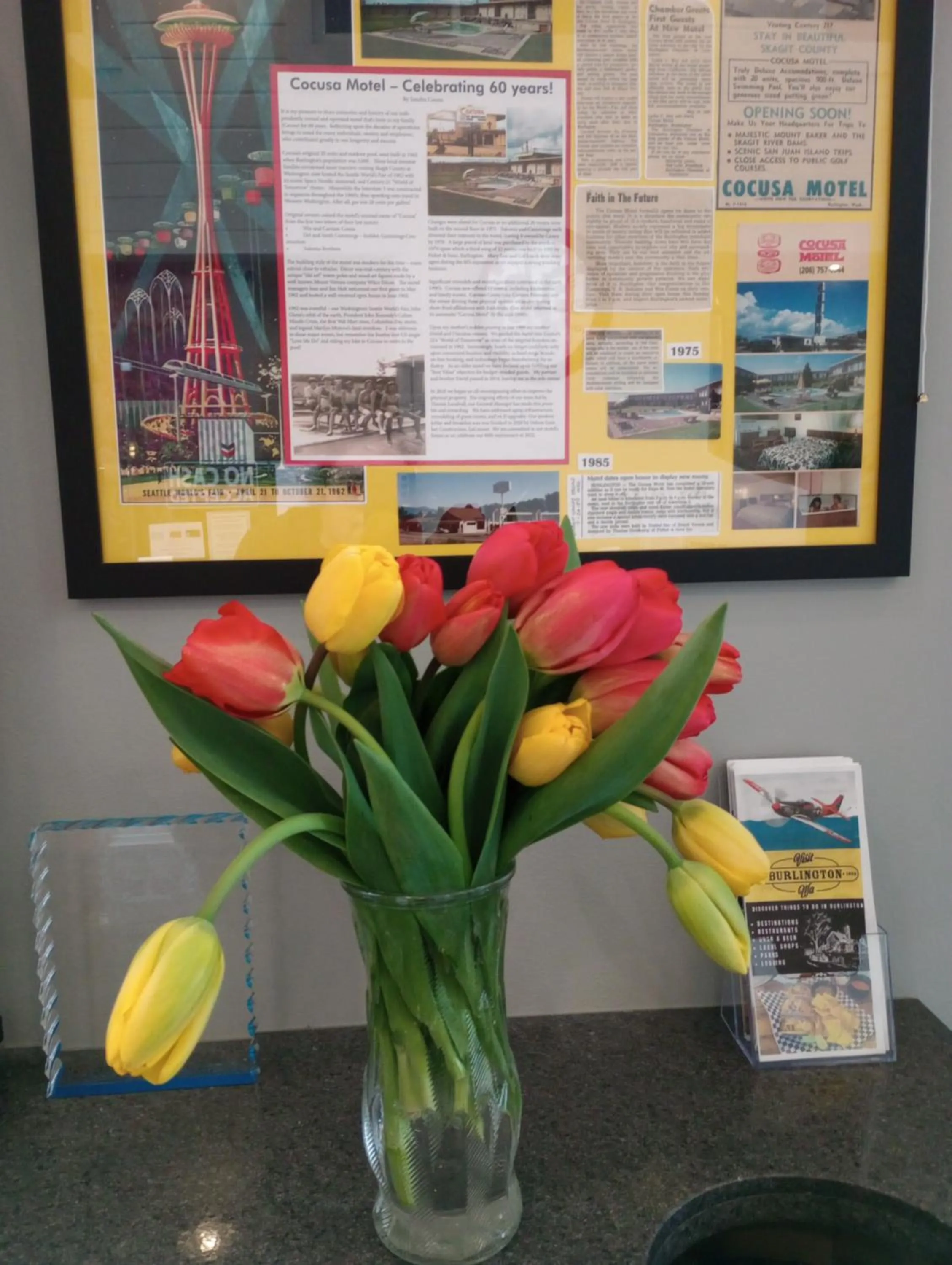 Lobby or reception in Cocusa Motel