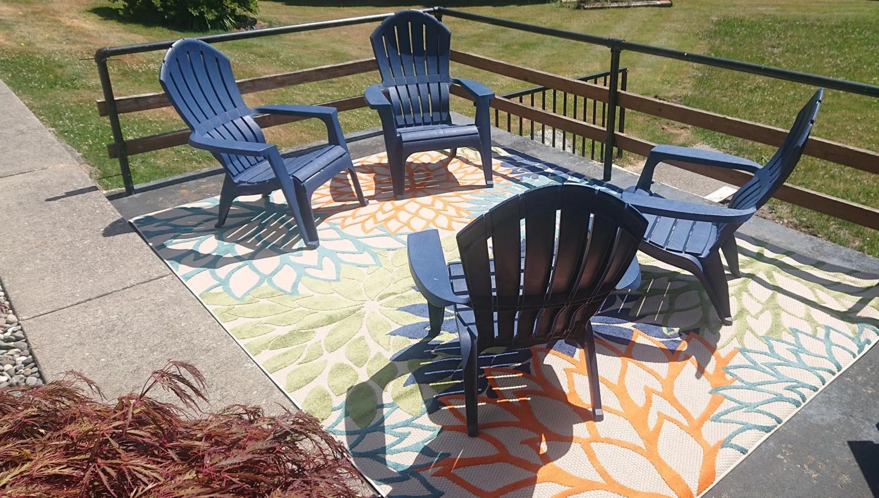 Patio in Cocusa Motel