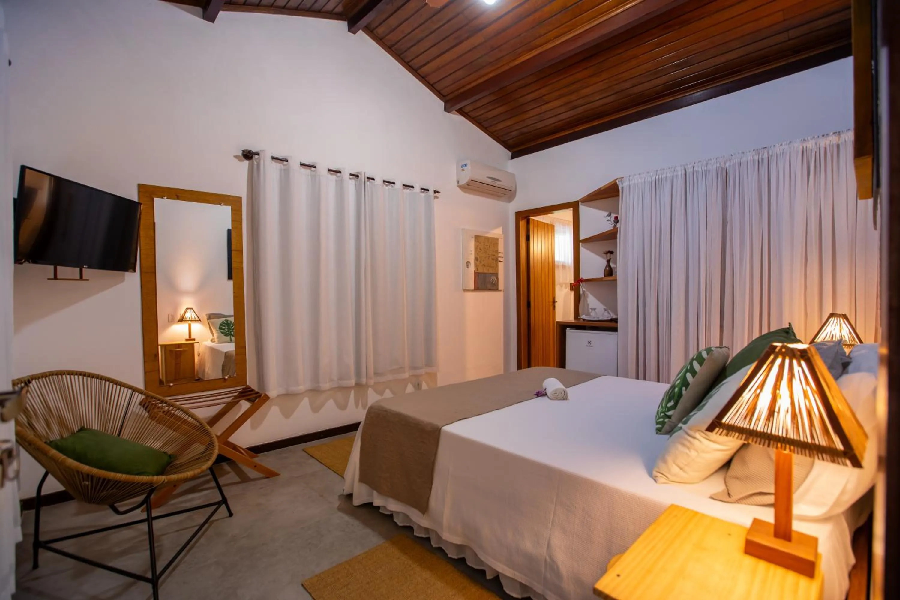 Bed in Pousada Recanto do Arraial