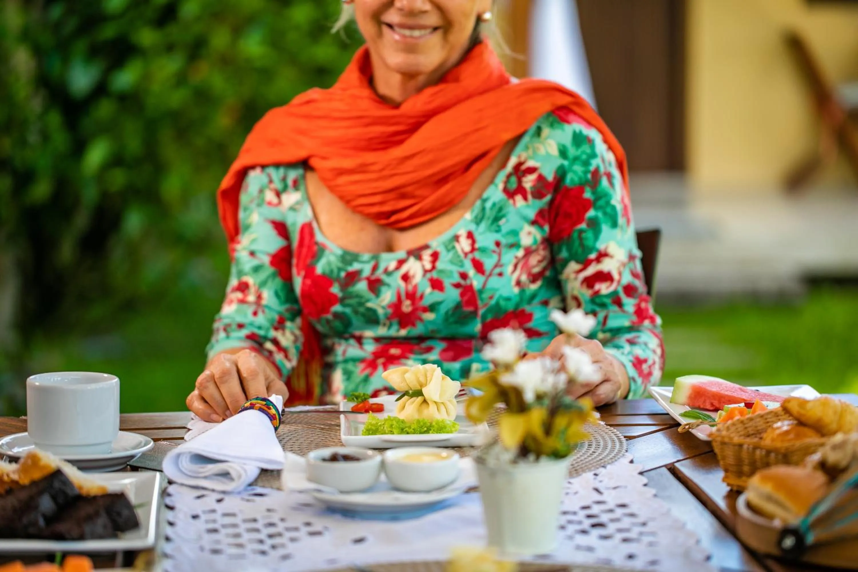 Breakfast in Pousada Recanto do Arraial