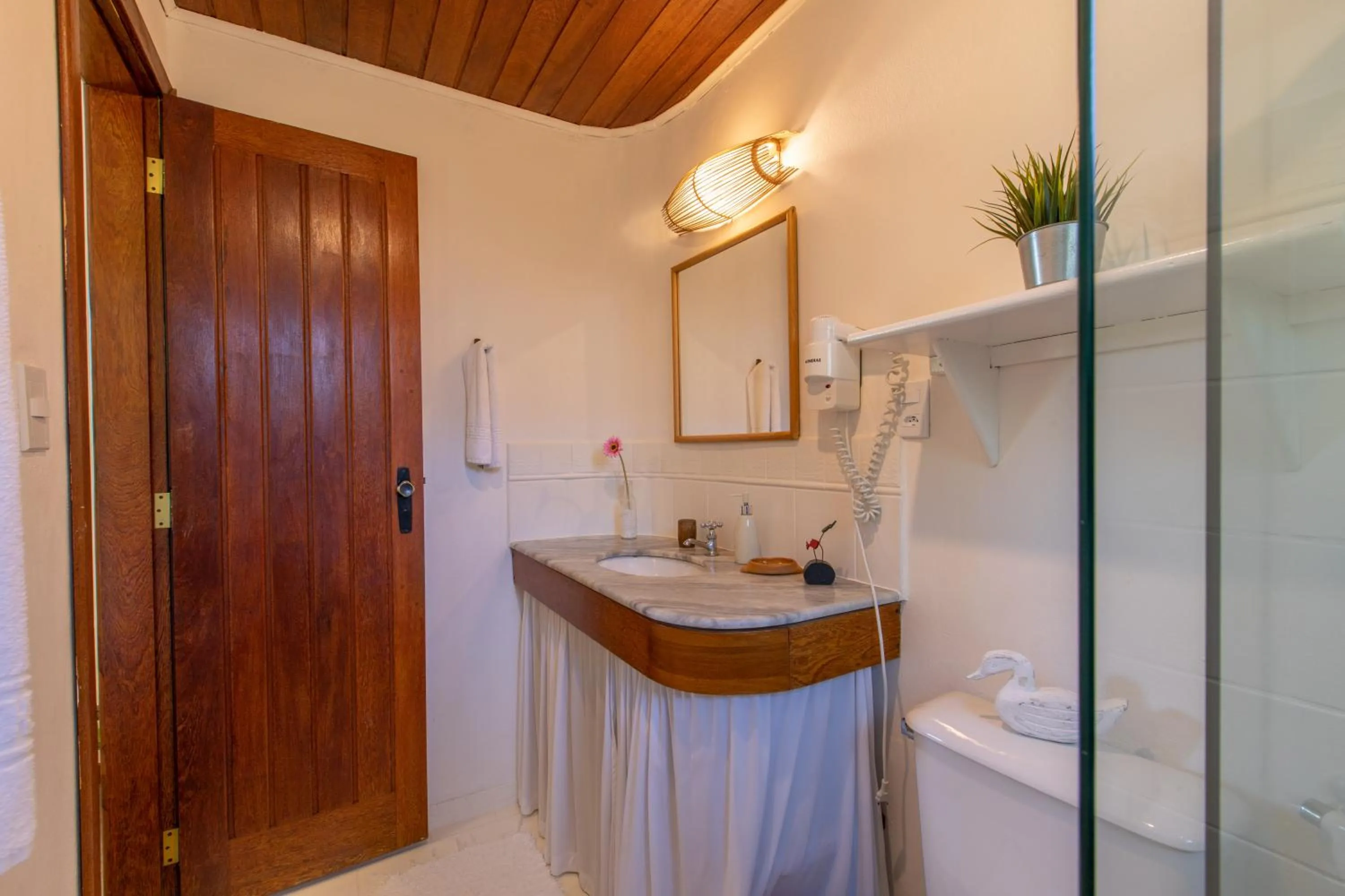 Bathroom in Pousada Recanto do Arraial