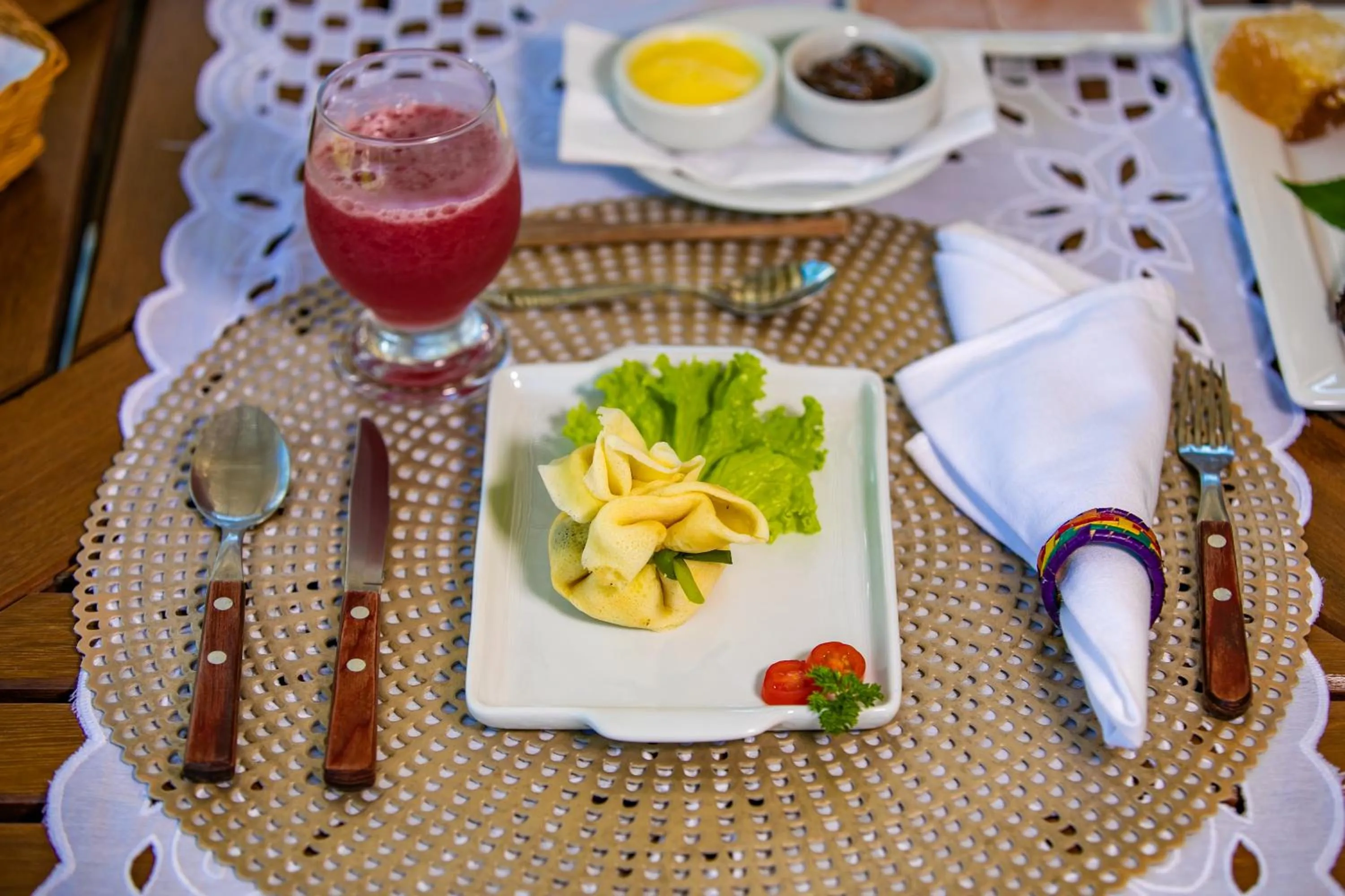 Dining area in Pousada Recanto do Arraial