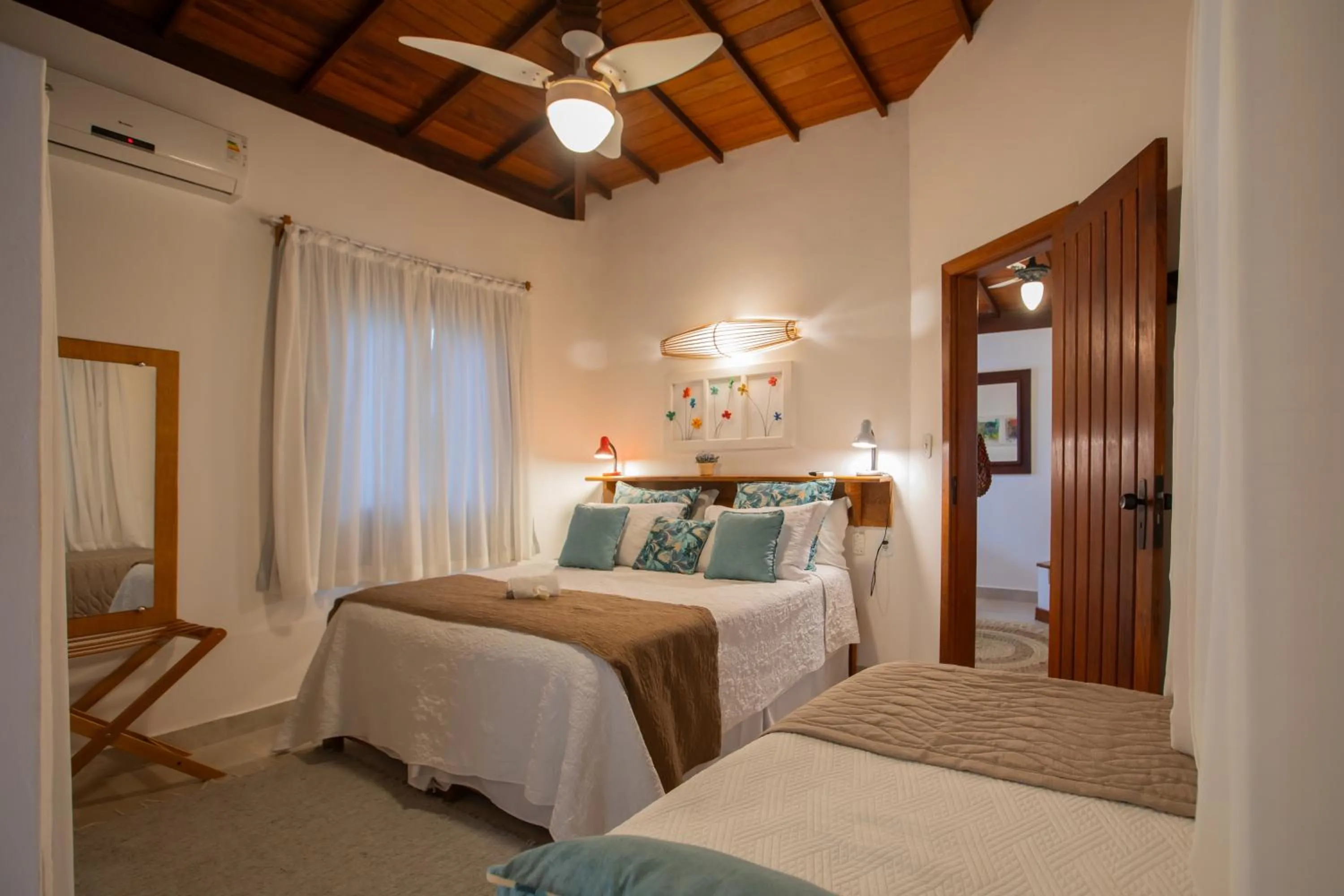 Bed in Pousada Recanto do Arraial