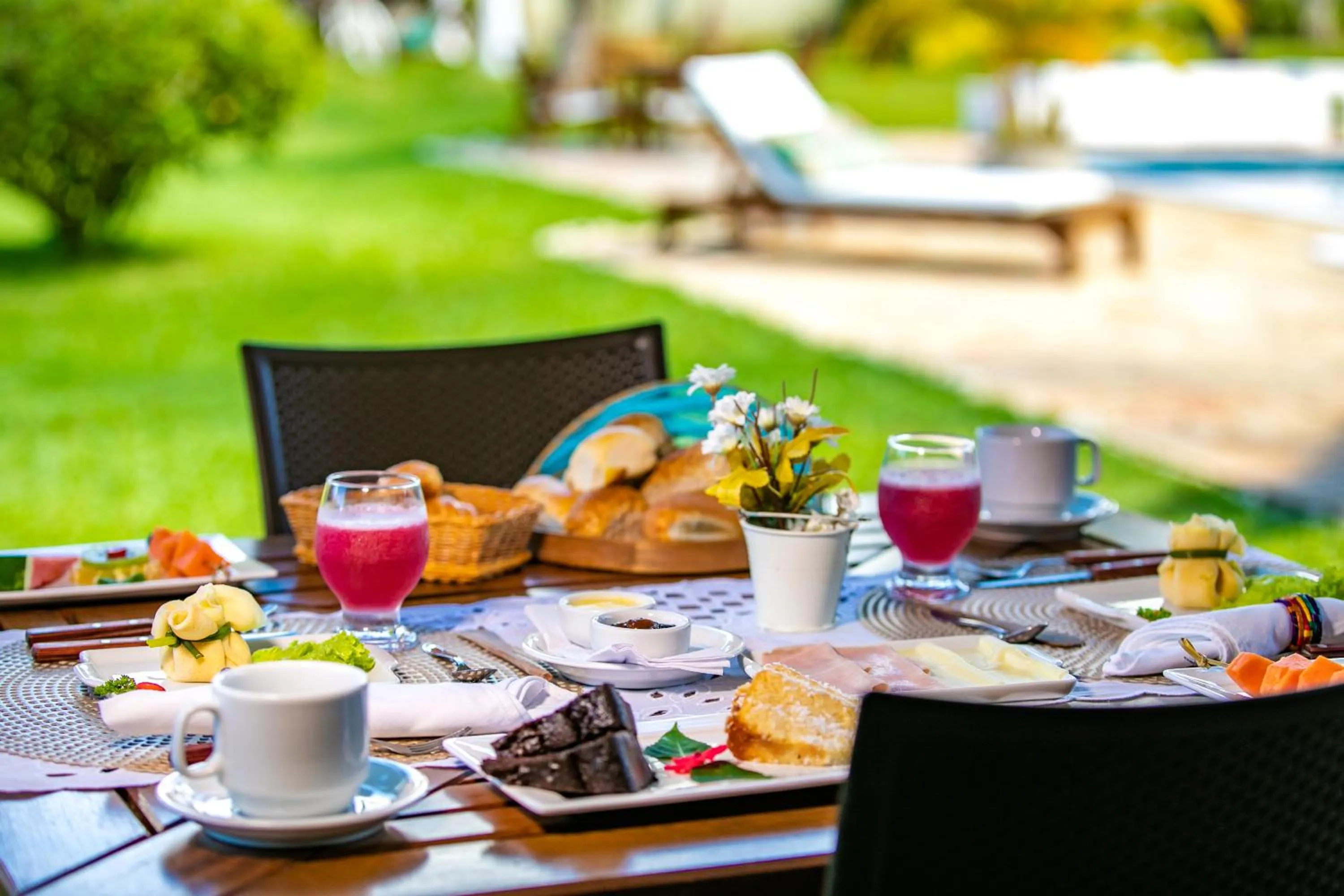 Breakfast in Pousada Recanto do Arraial