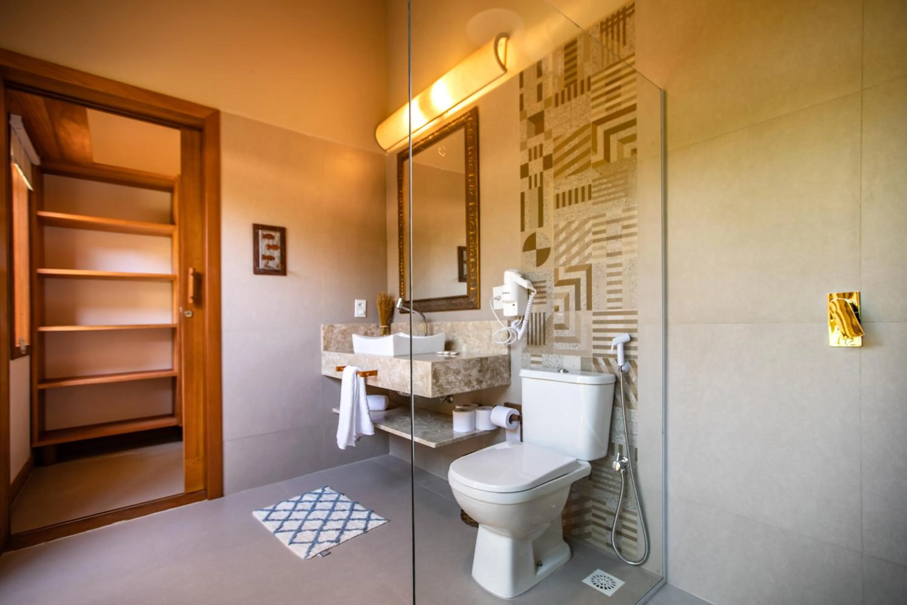 Bathroom in Pousada Recanto do Arraial