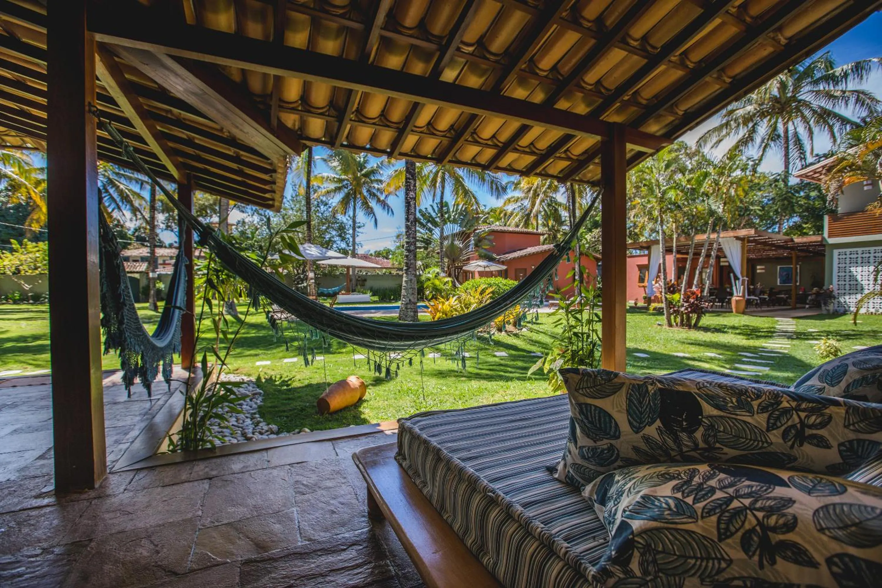 Patio in Pousada Recanto do Arraial