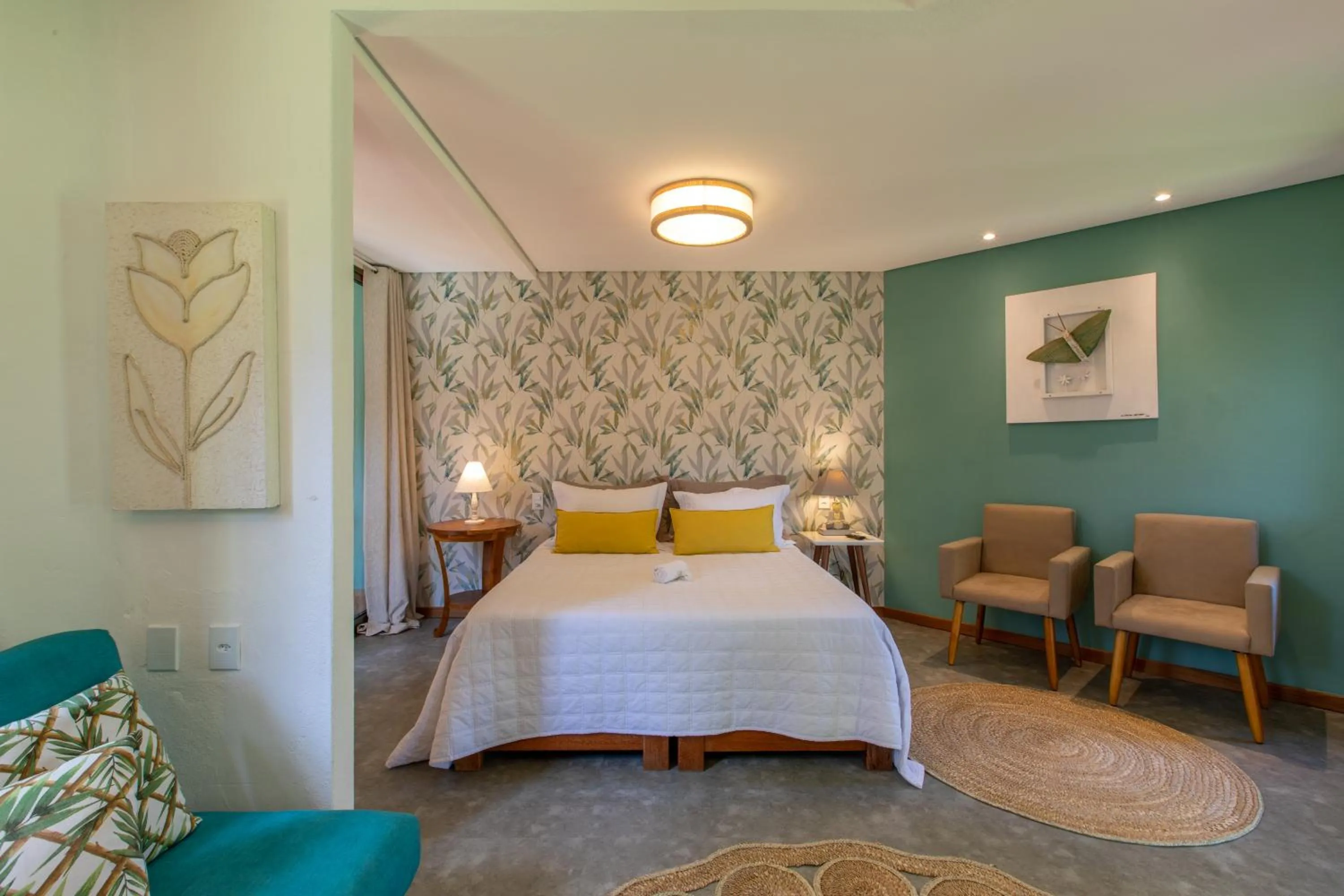 Bed in Pousada Recanto do Arraial