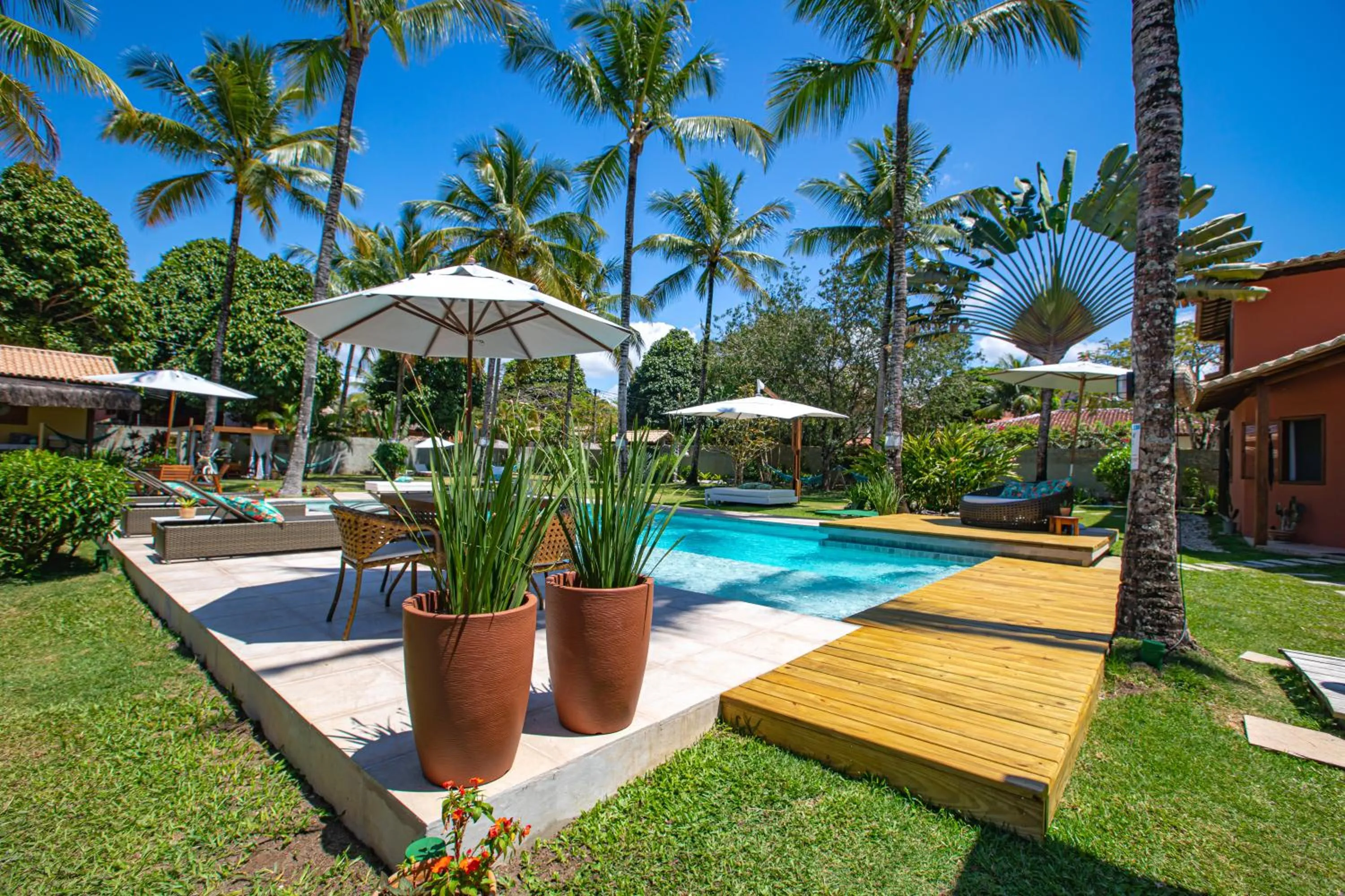 Garden in Pousada Recanto do Arraial