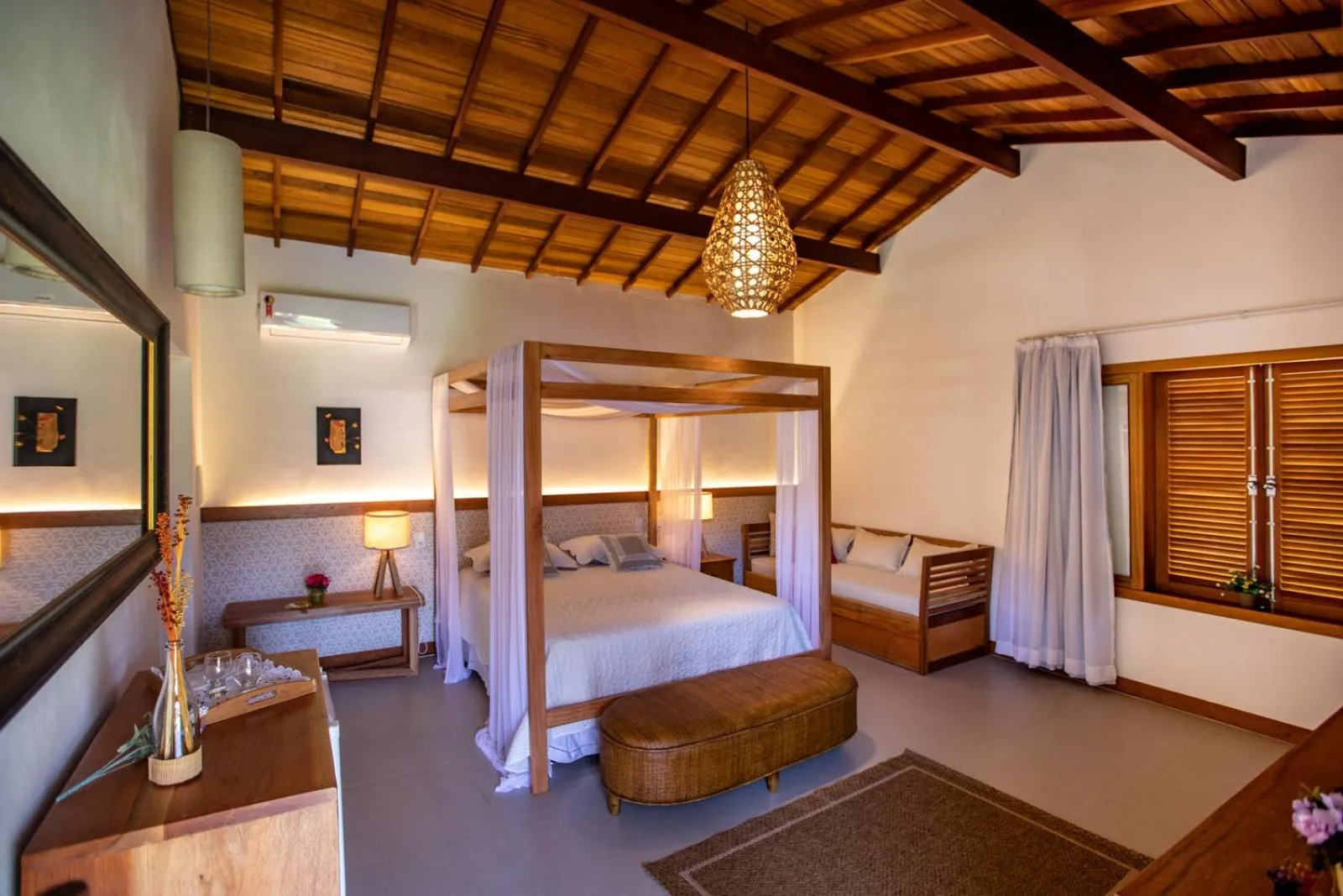 Photo of the whole room, Bed in Pousada Recanto do Arraial