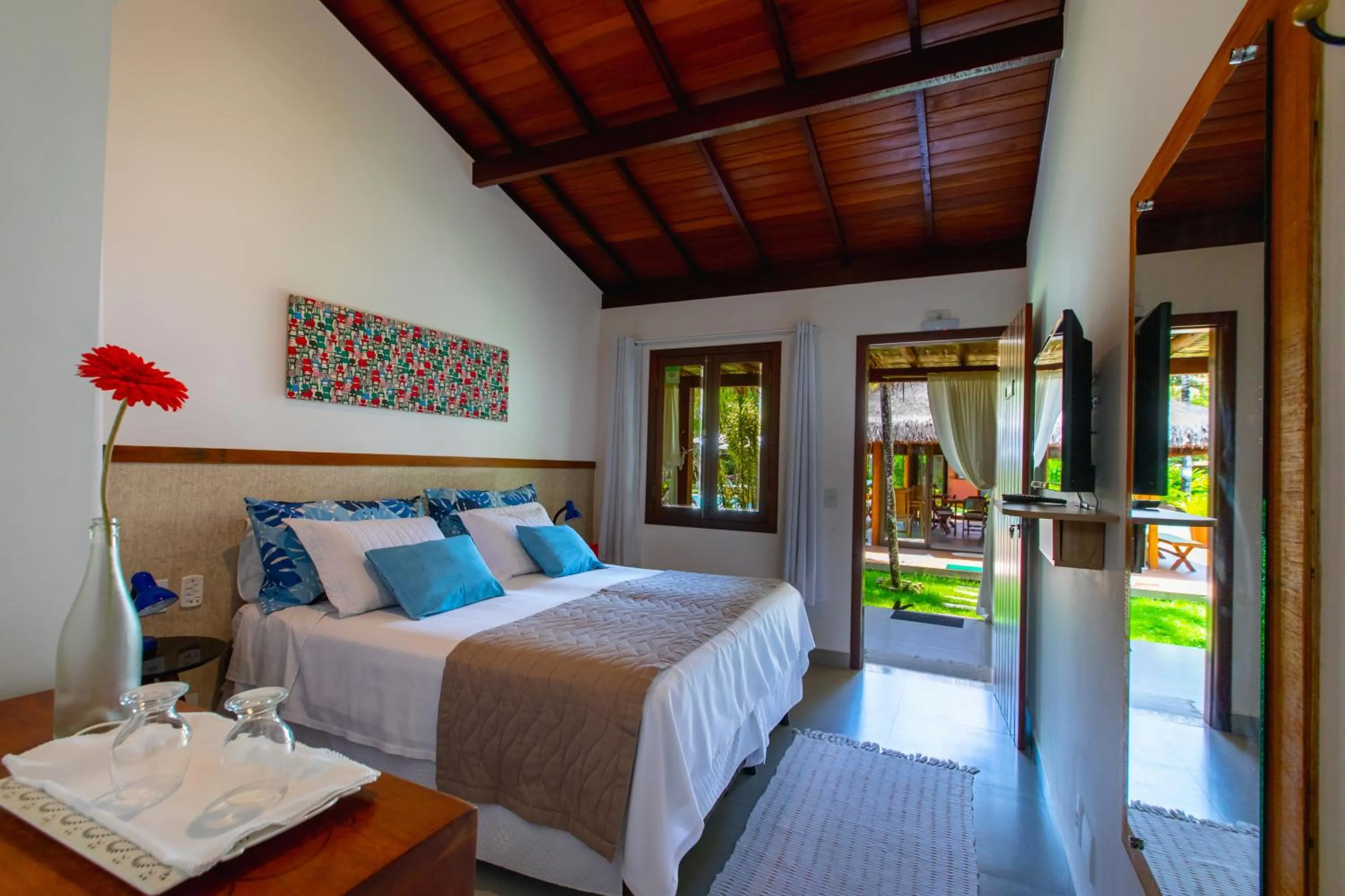 Photo of the whole room, Bed in Pousada Recanto do Arraial