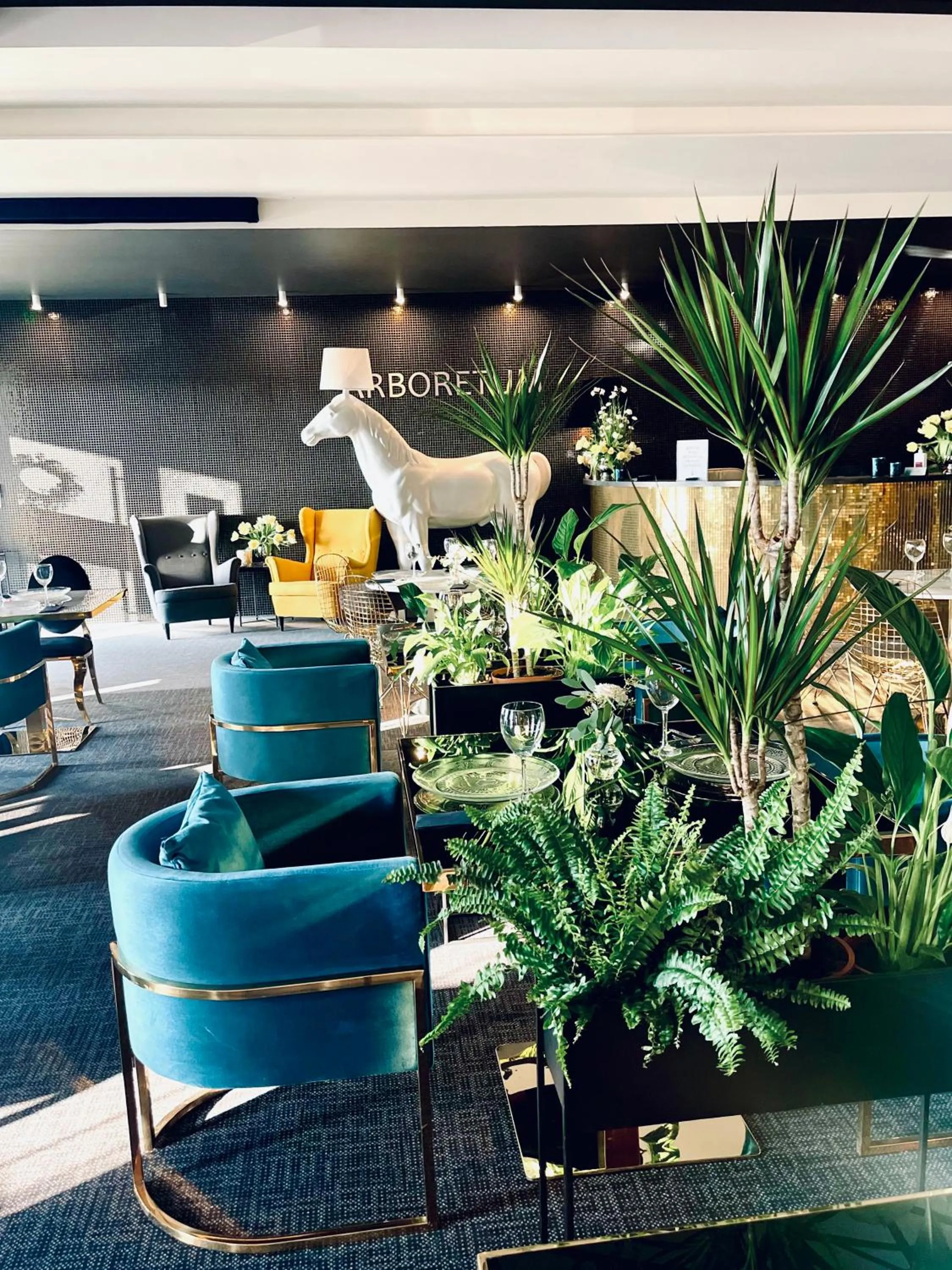 Seating area in Arboretum Hotel