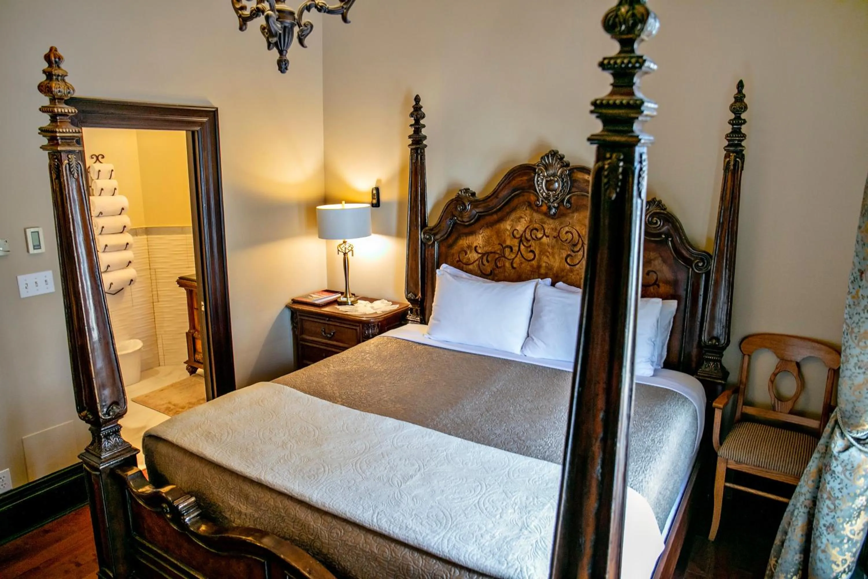 Bed in Puddicombe House