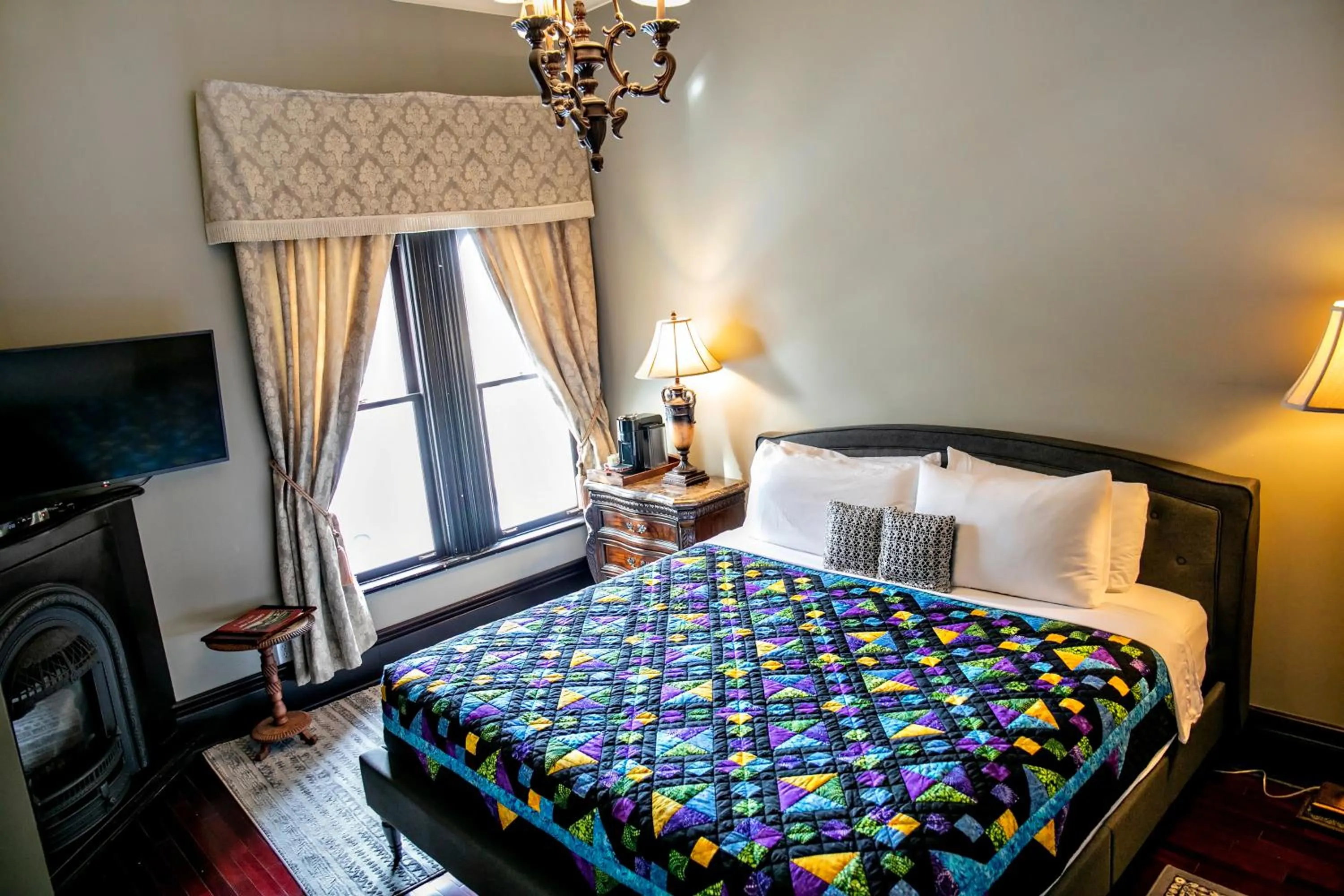 Bed in Puddicombe House