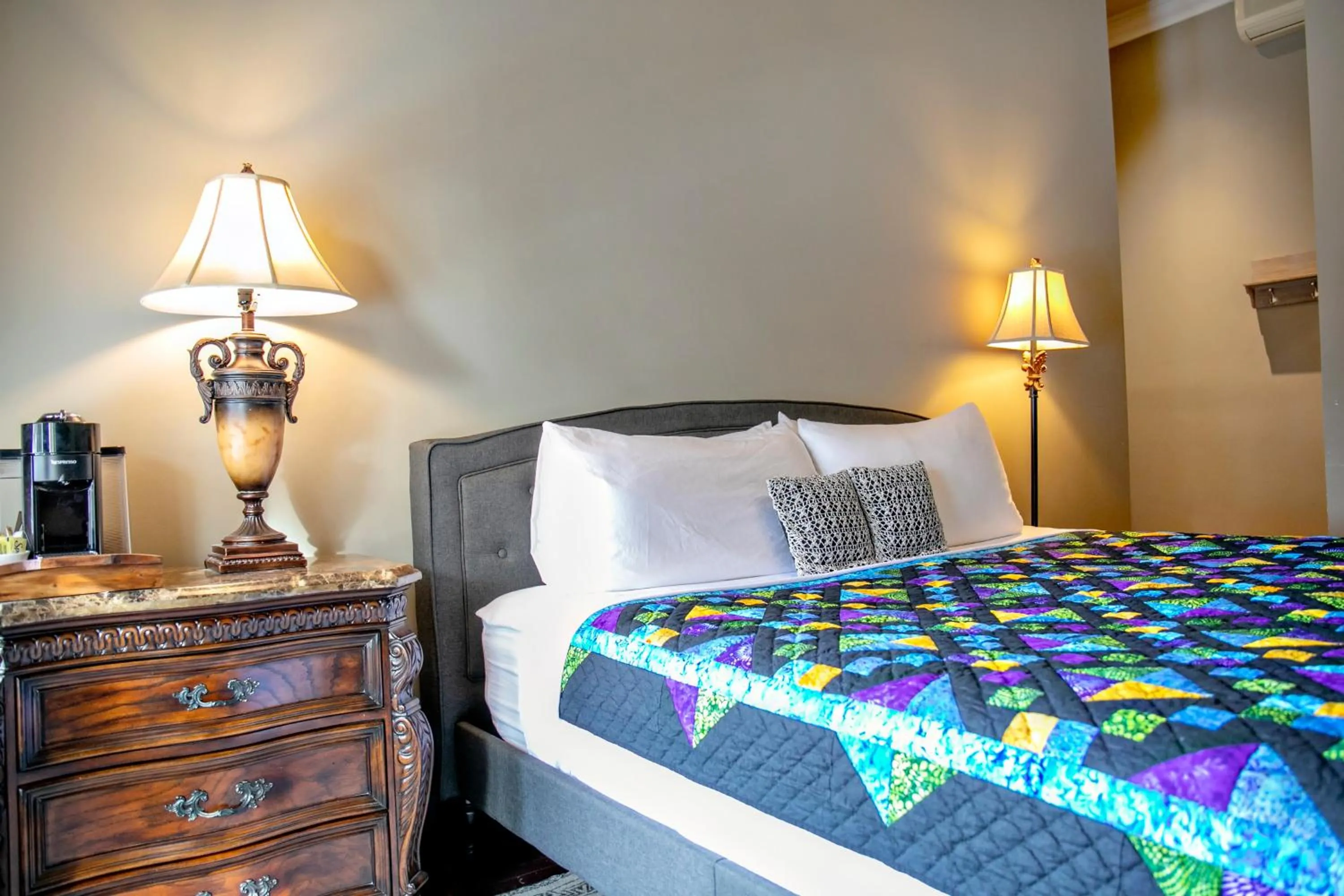 Bed in Puddicombe House