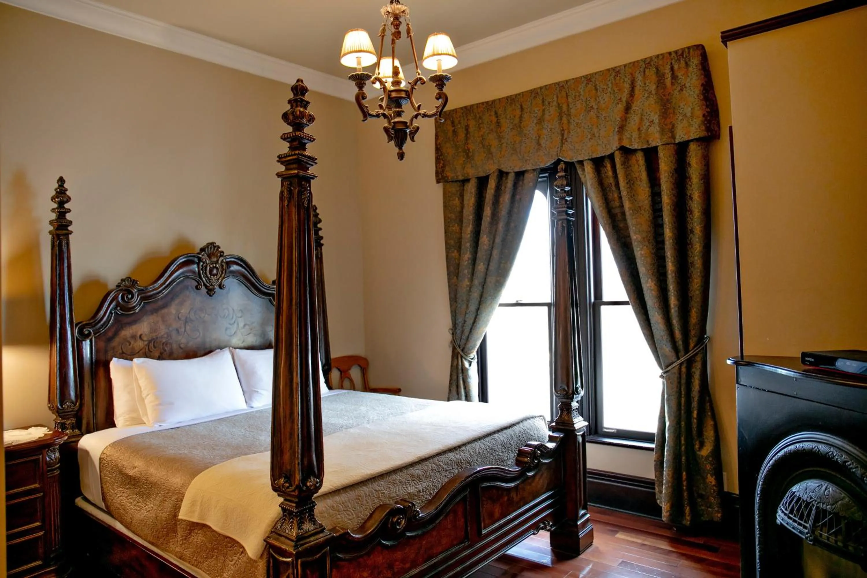 Bed in Puddicombe House