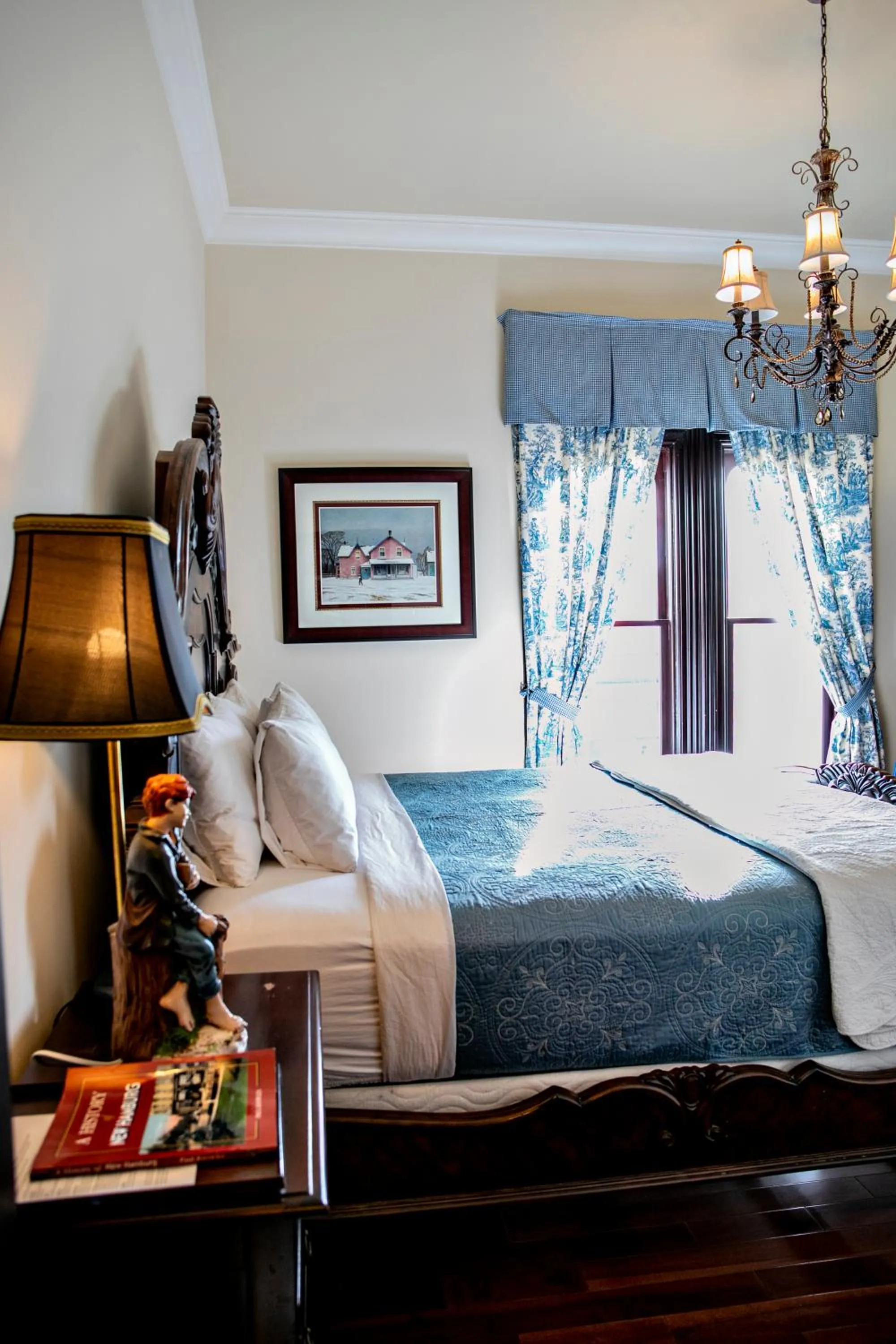 Bed in Puddicombe House