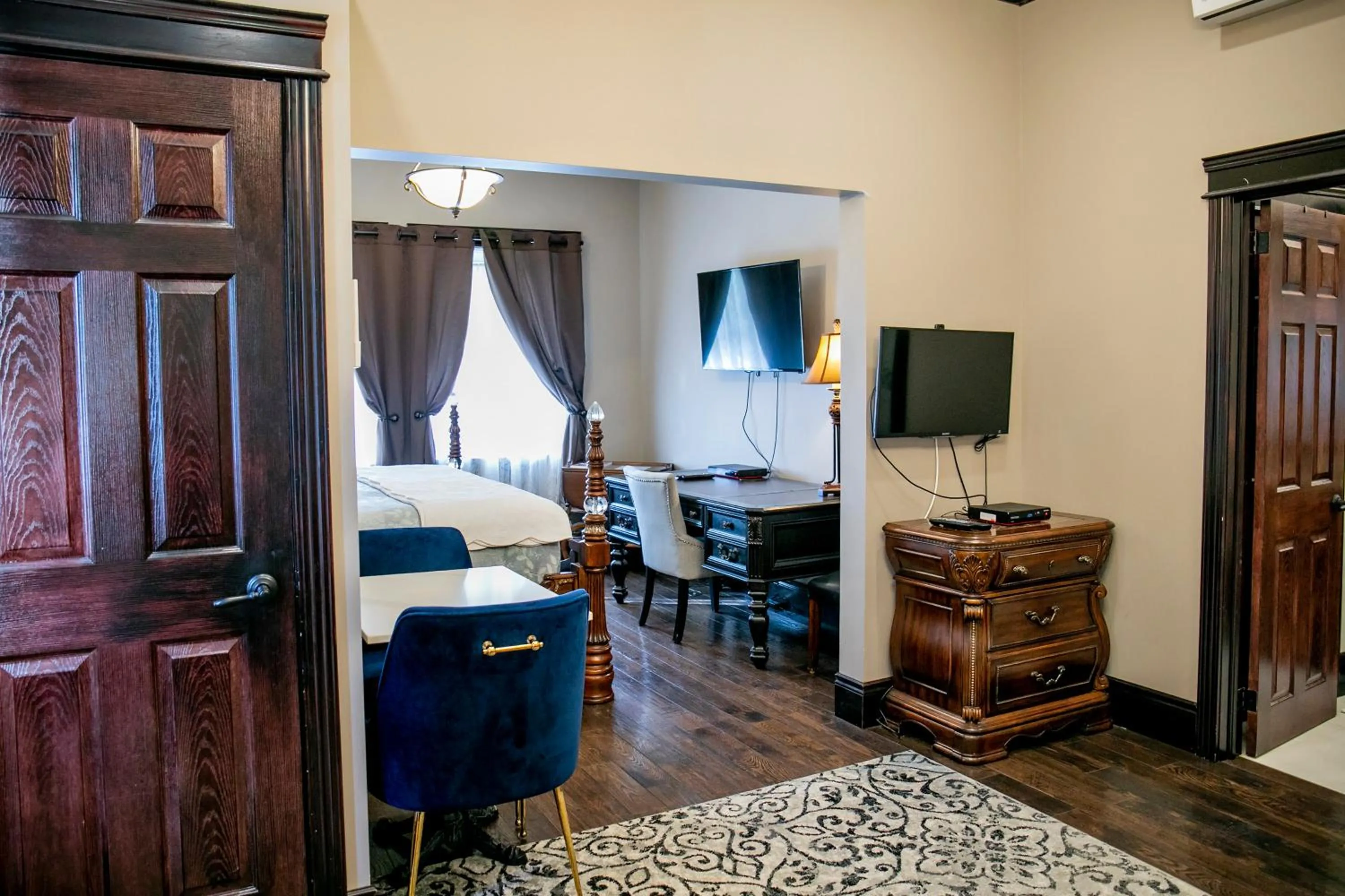 Bed in Puddicombe House