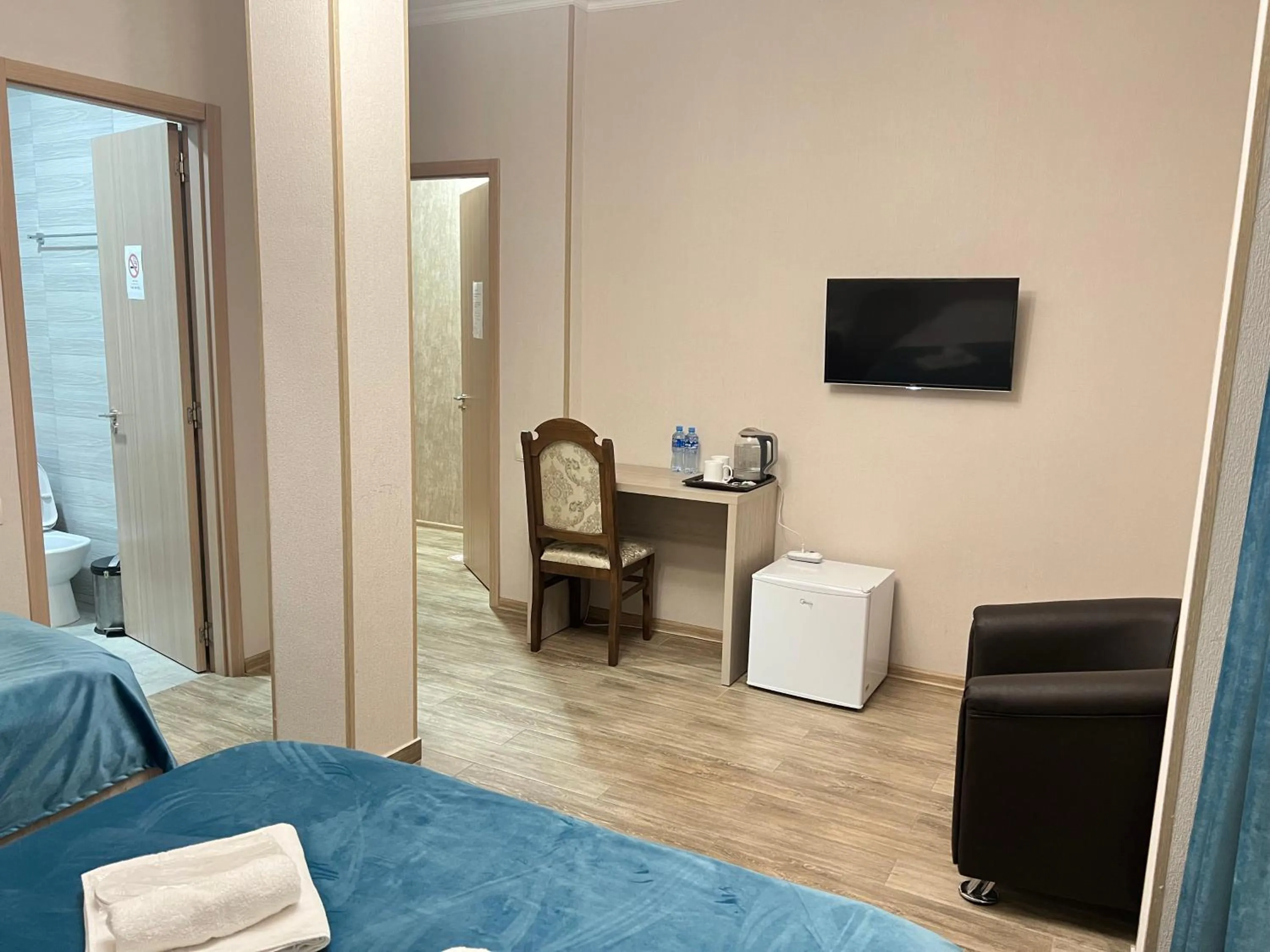 Bed in Family Hotel Triston