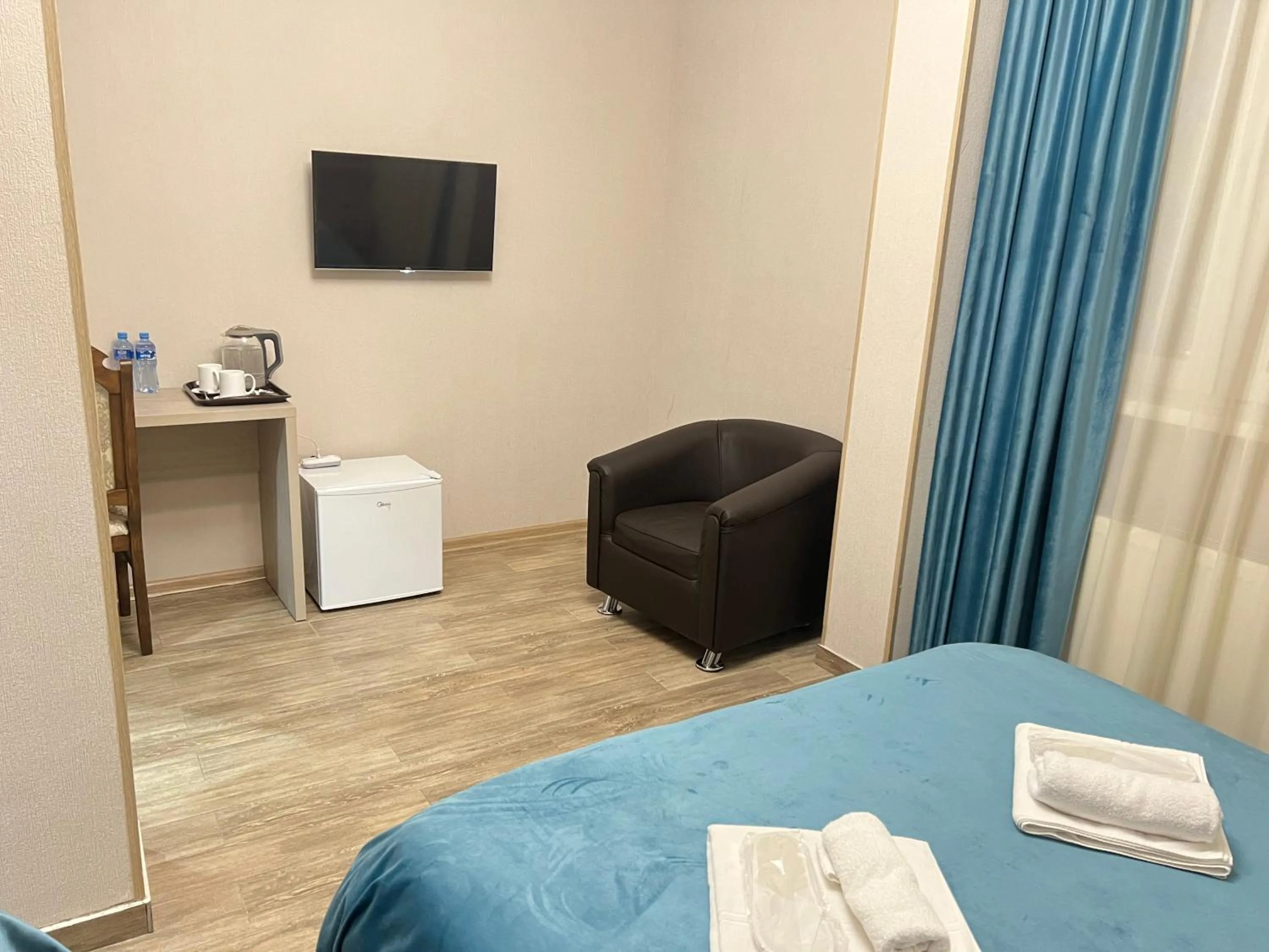 Bed in Family Hotel Triston