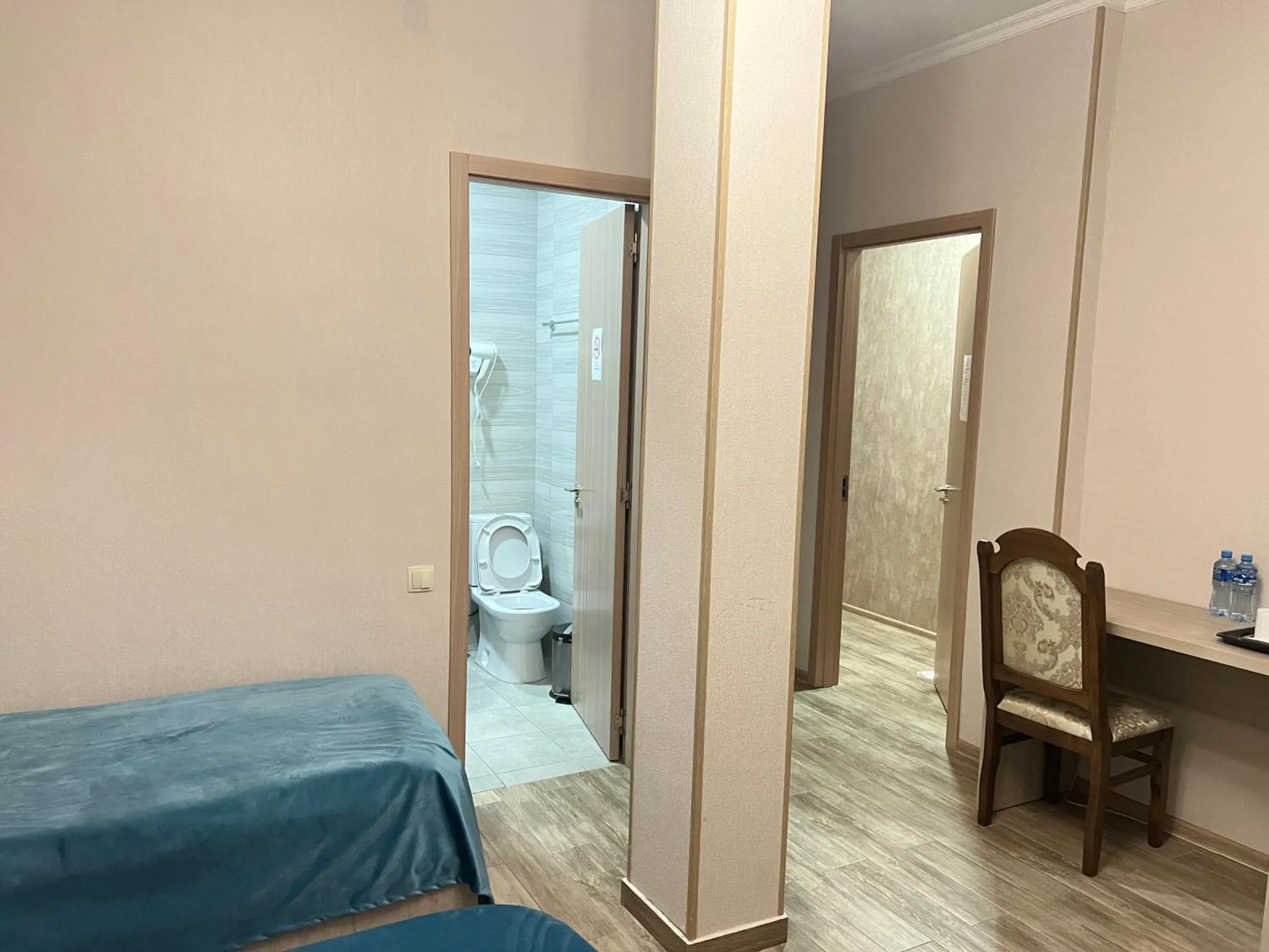 Toilet, Bed in Family Hotel Triston