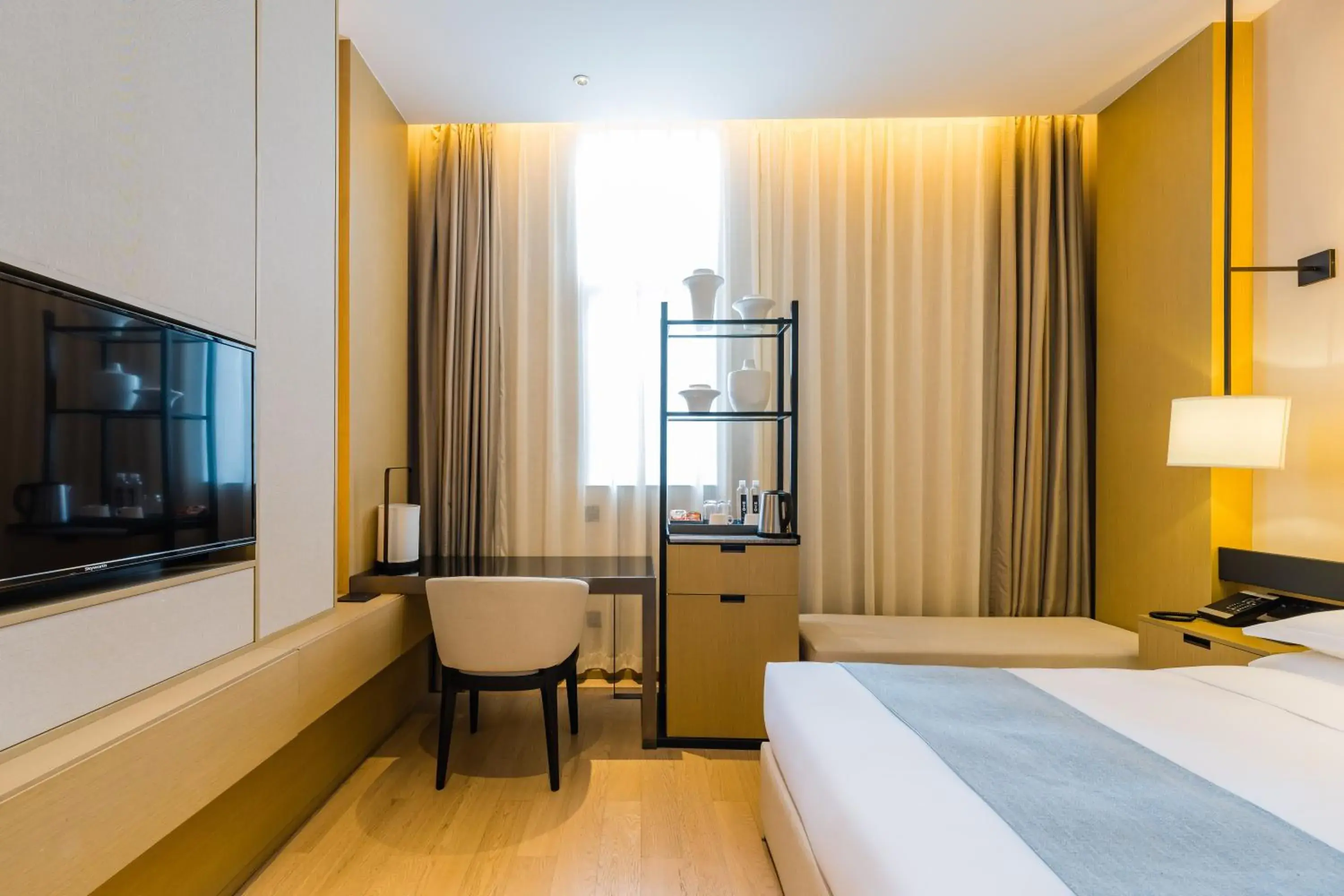 Bed in Yun He Ye Bo Hotel (Shanghai International Tourist Resort Wild Animal Park) Bed in Yun He Ye Bo Hotel (Shanghai International Tourist Resort Wild Animal Park)