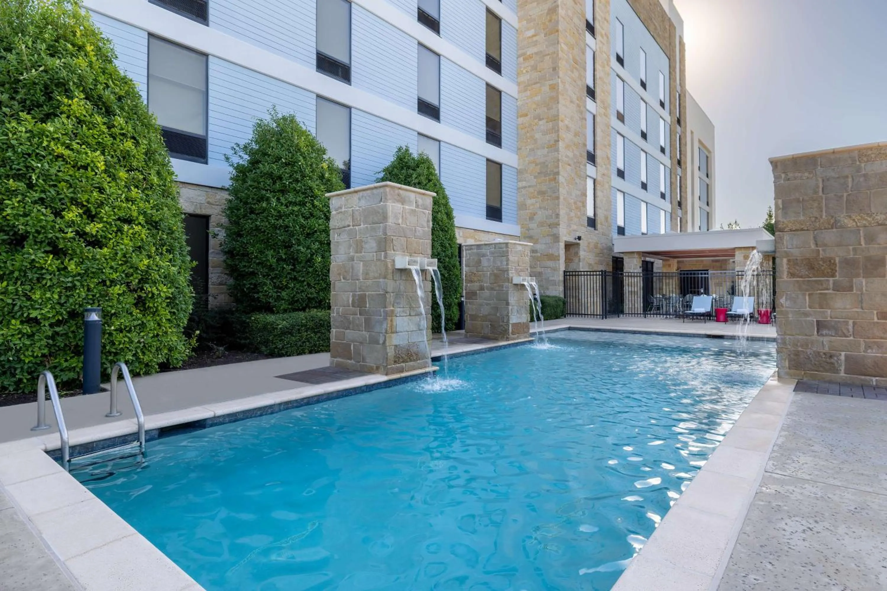 Pool view in Home2 Suites Dallas-Frisco