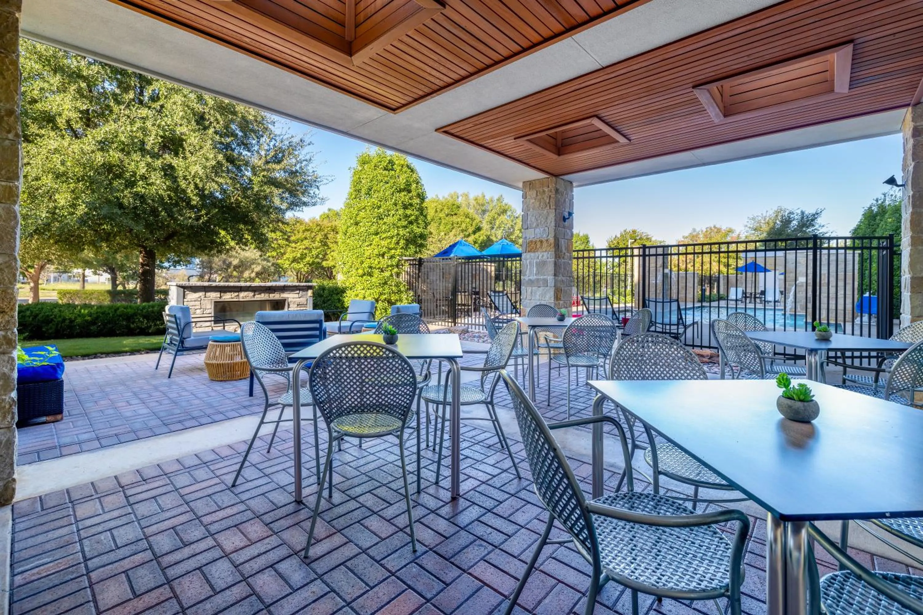Patio in Home2 Suites Dallas-Frisco