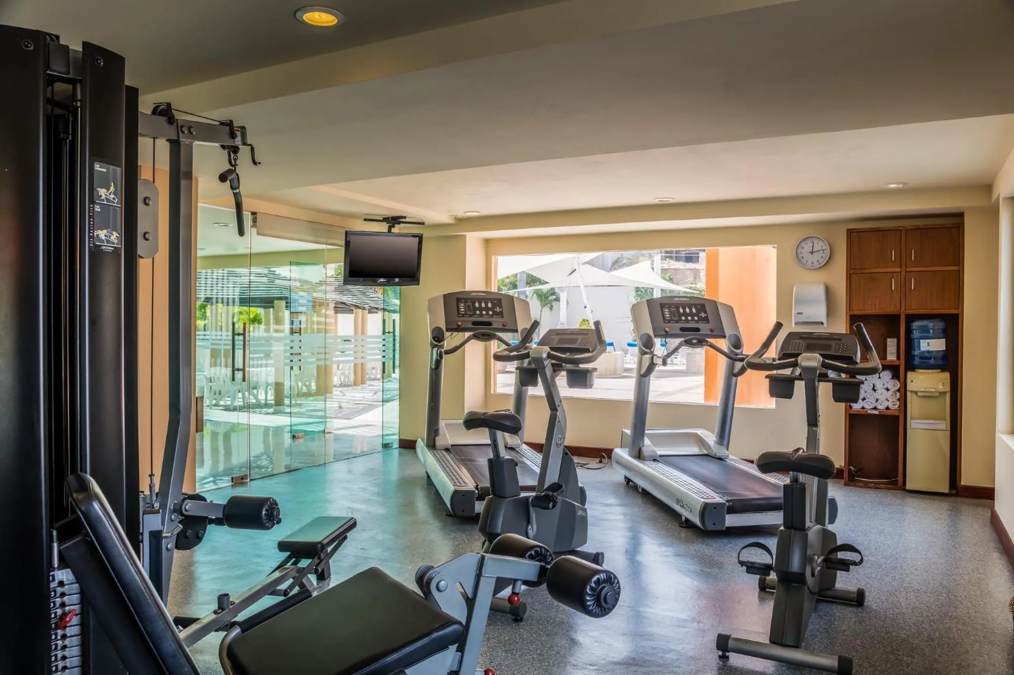 Fitness centre/facilities in Fiesta Inn Tuxtla Gutierrez