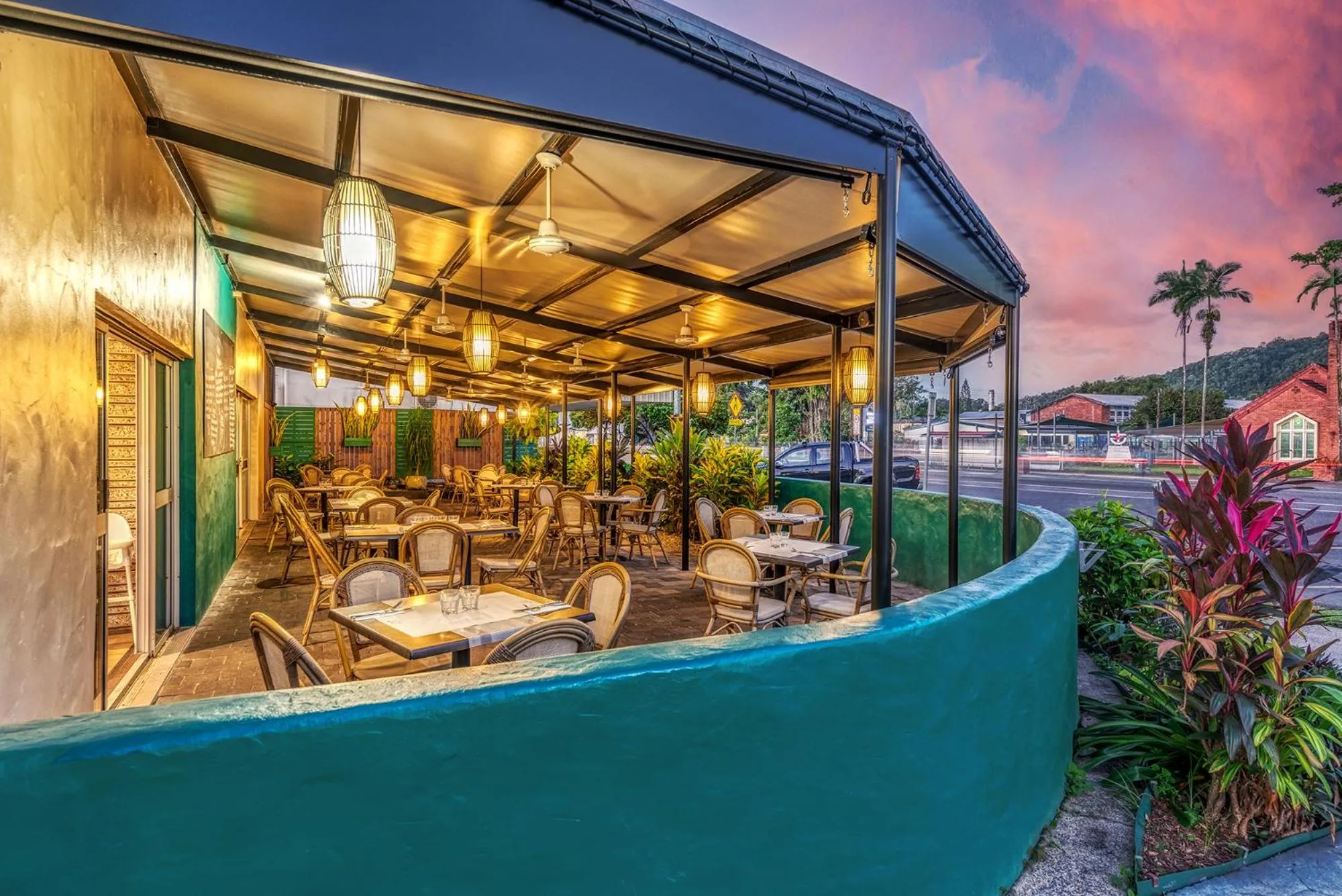 Dining area in Demi View Motel