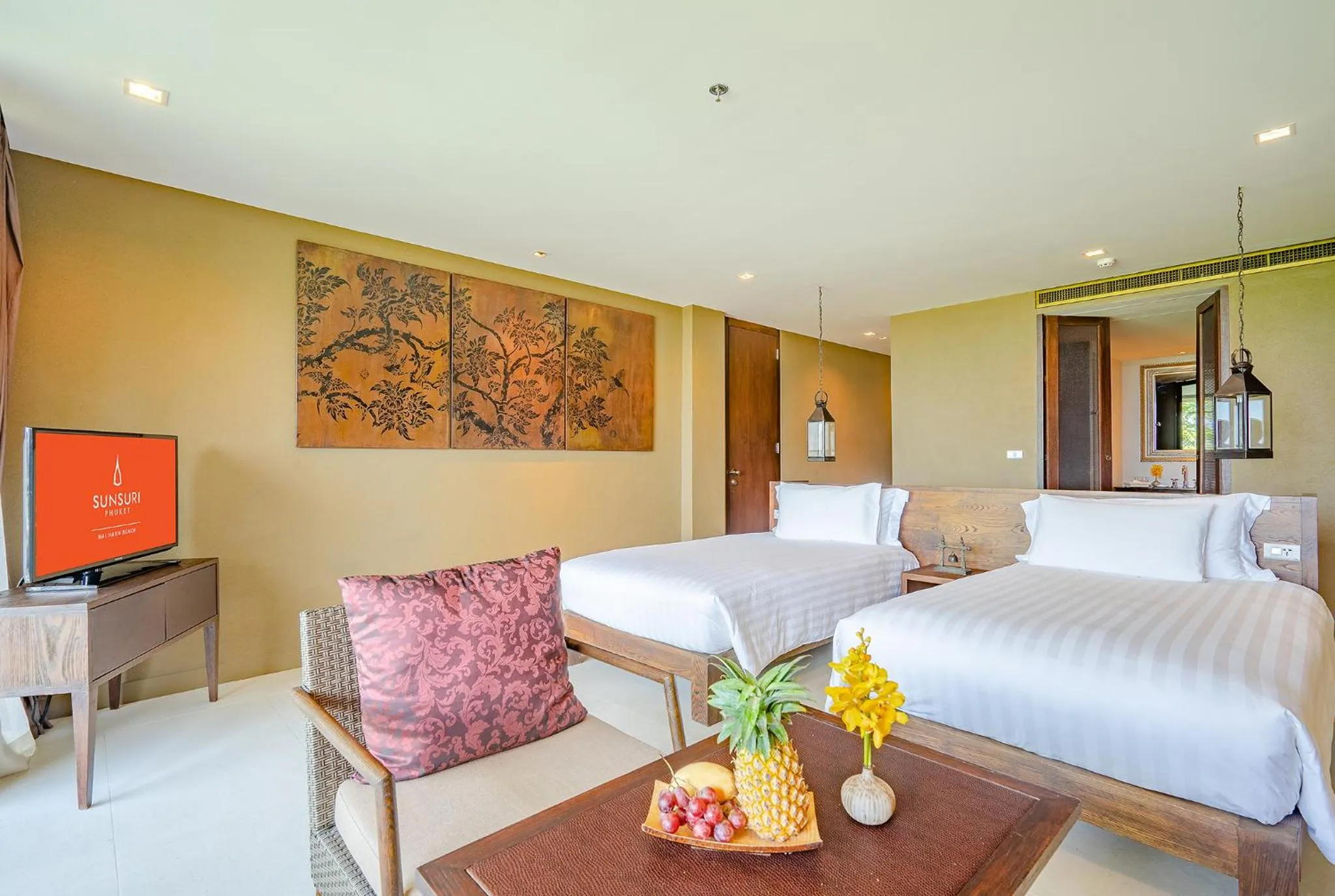 Bed in SUNSURI PHUKET, Nai Harn Beach