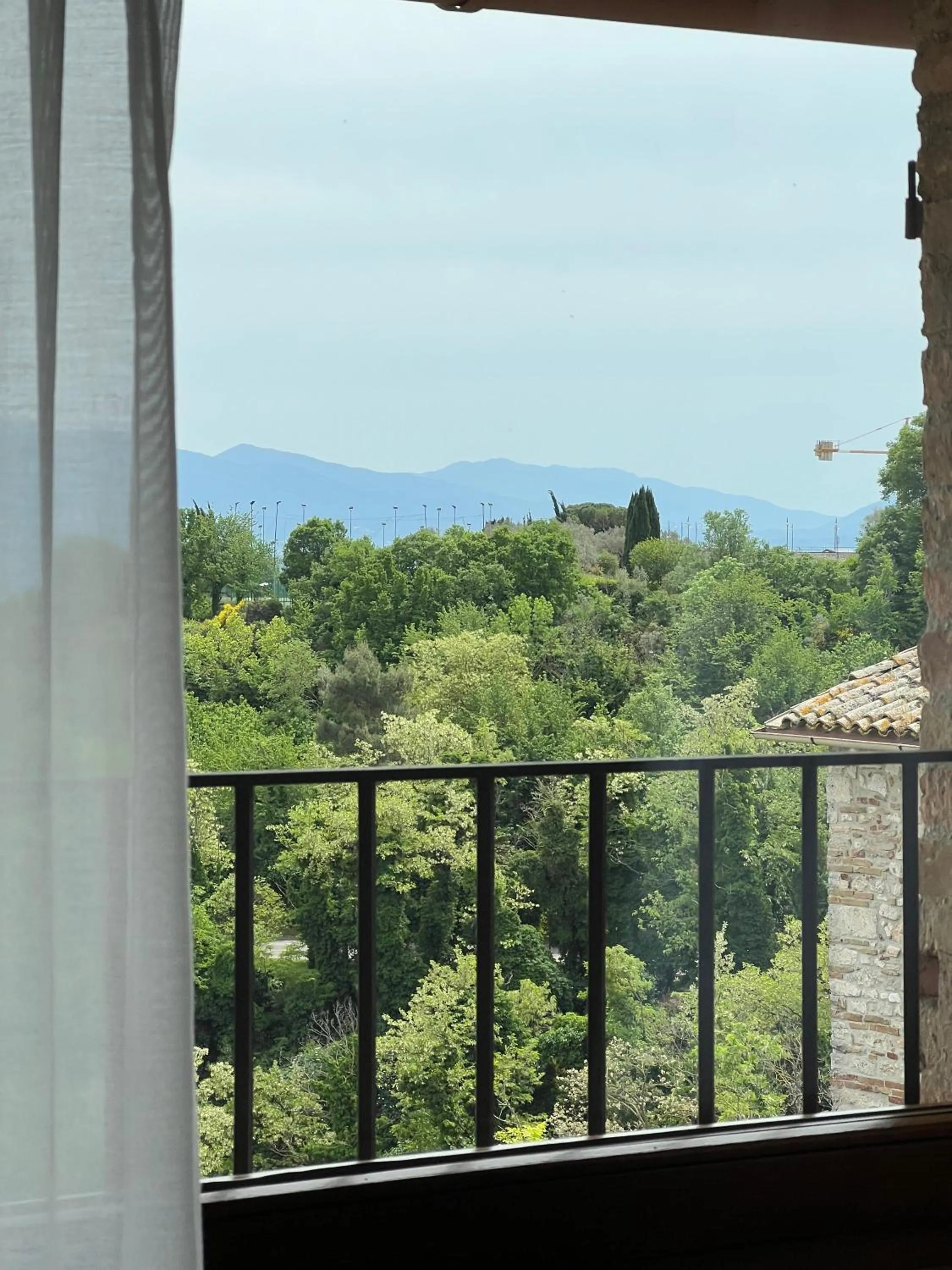 Natural landscape in San Gemini Palace