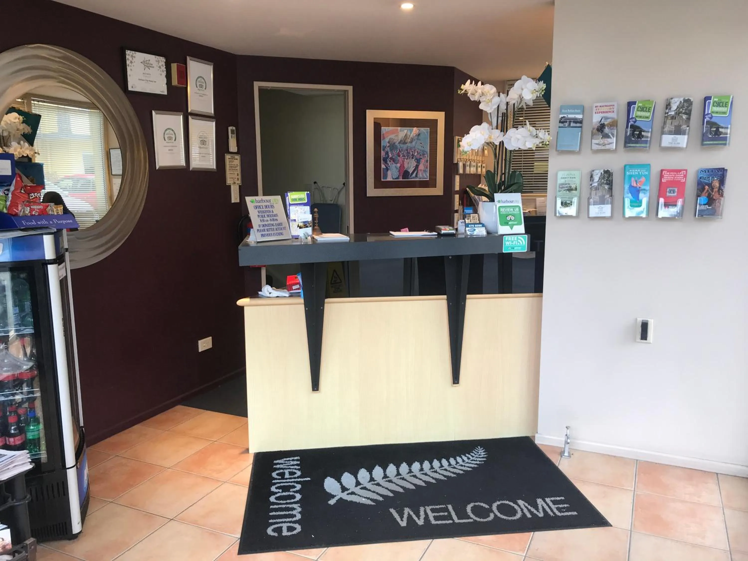 Lobby or reception in Harbour City Motor Inn & Conference