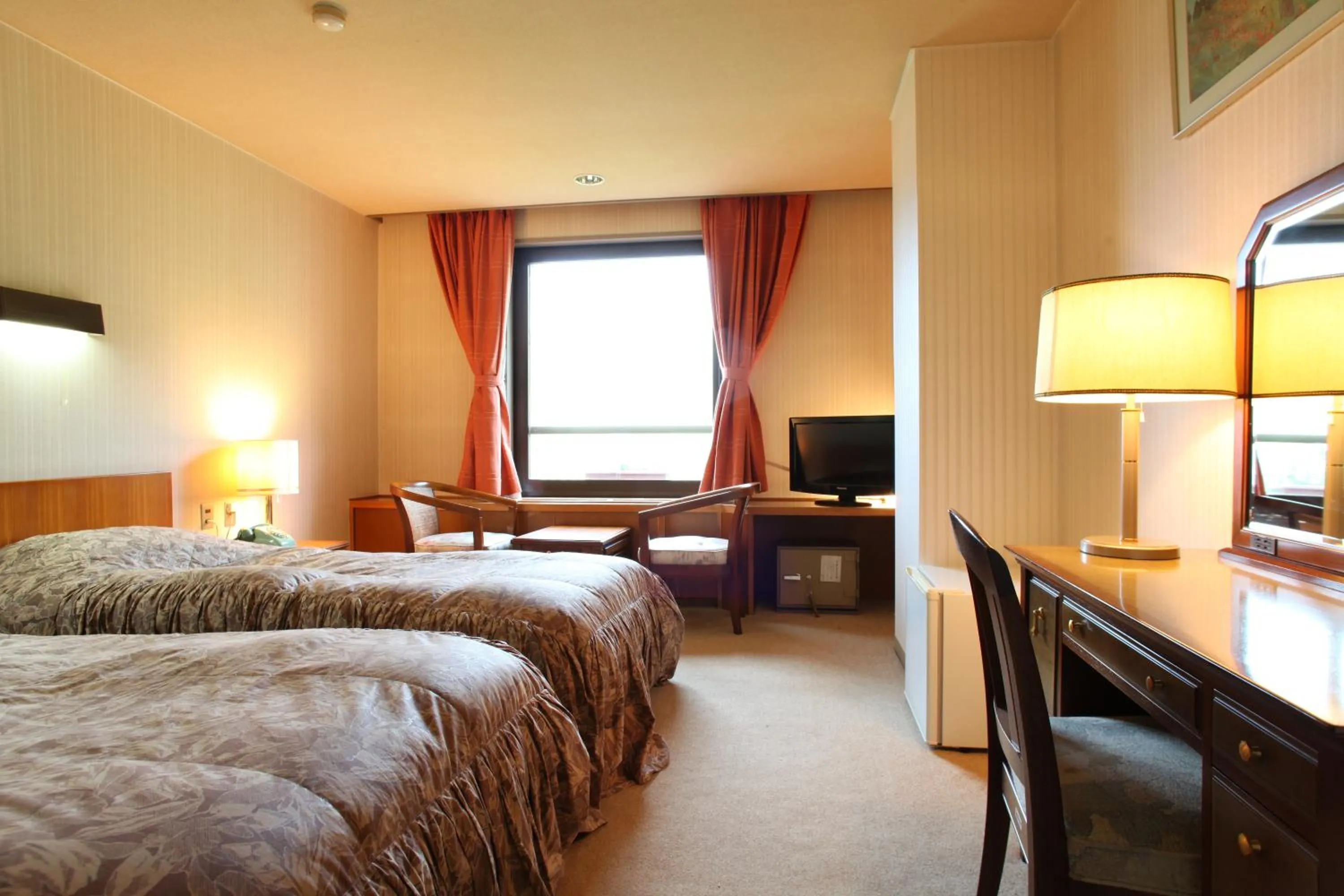 Photo of the whole room, Bed in Shiga Kogen Hotel Shiga Sunvalley