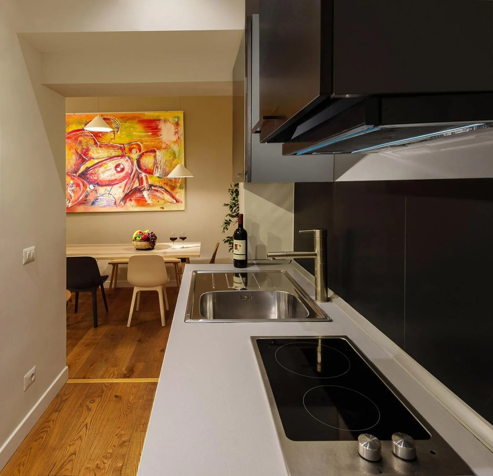 Kitchen or kitchenette in Tula Inn