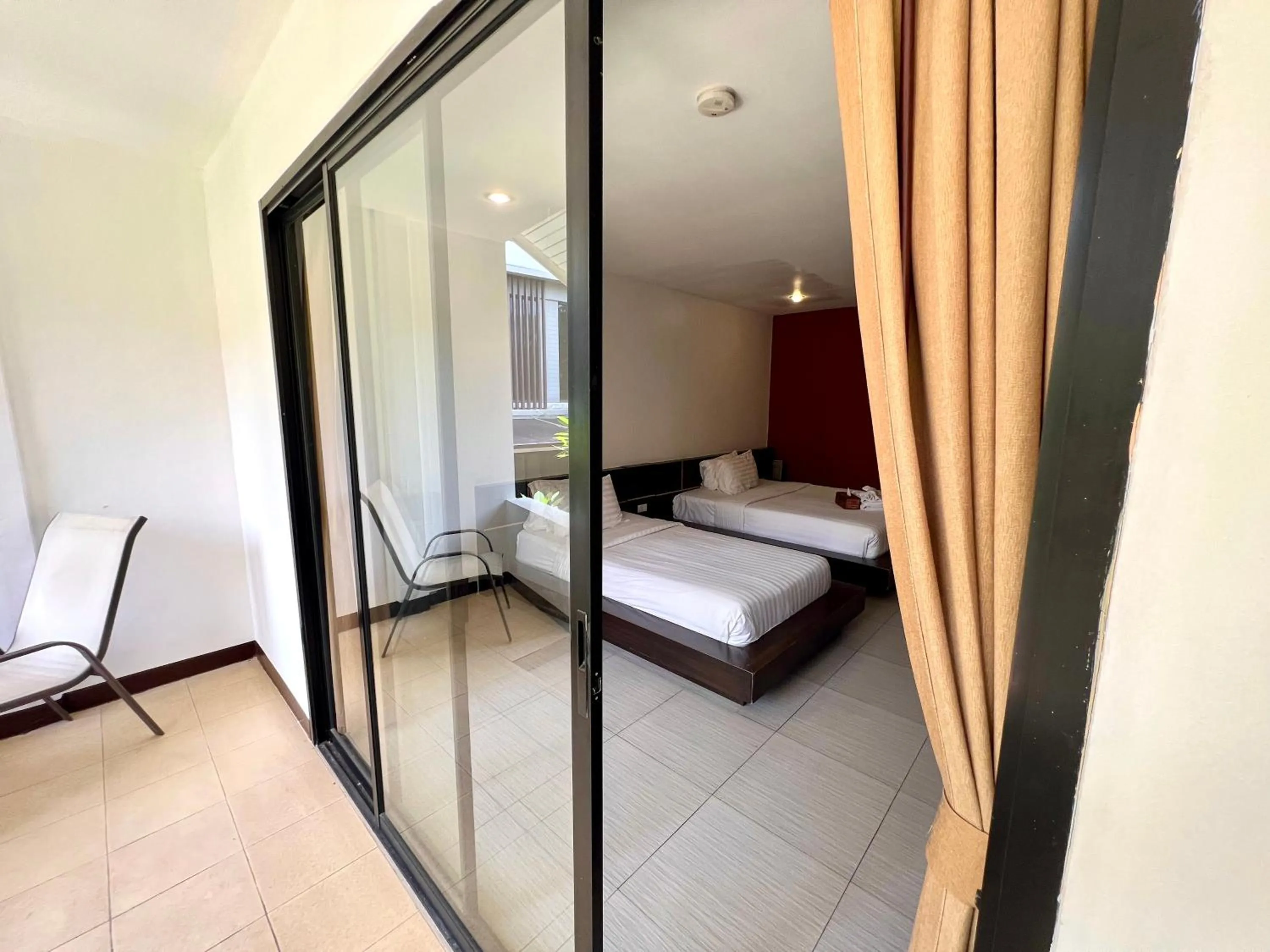 Bed in Hotel La Villa Khon Kaen