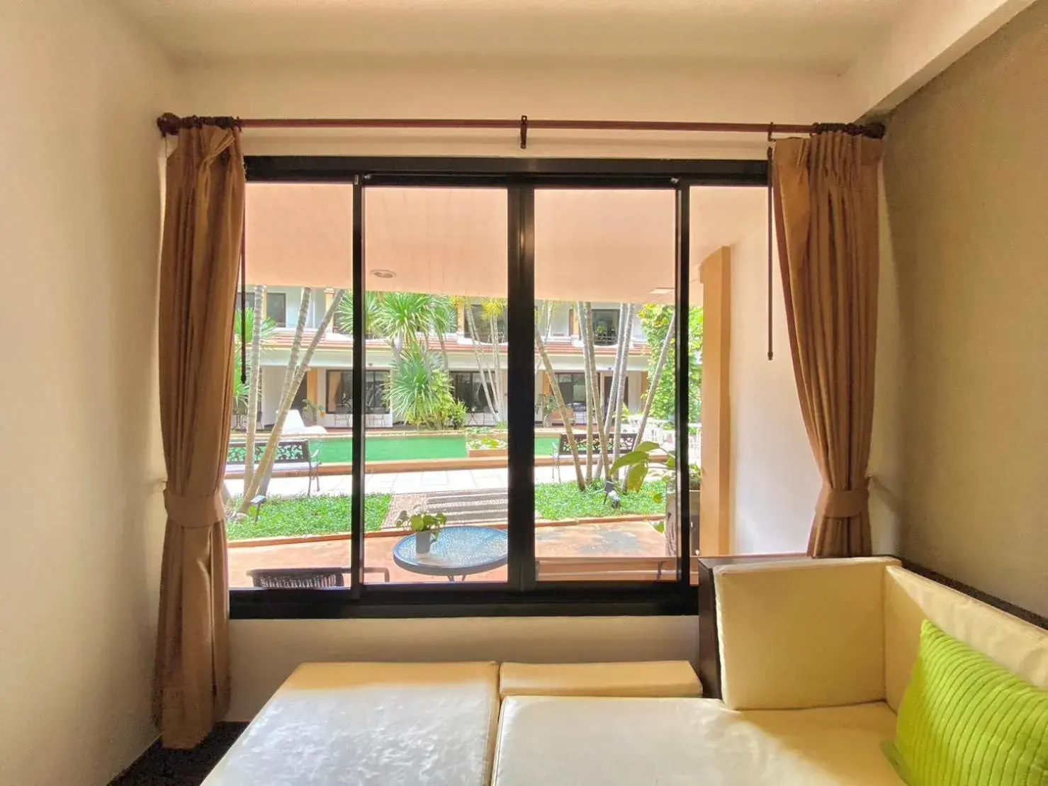Inner courtyard view in Hotel La Villa Khon Kaen Inner courtyard view in Hotel La Villa Khon Kaen