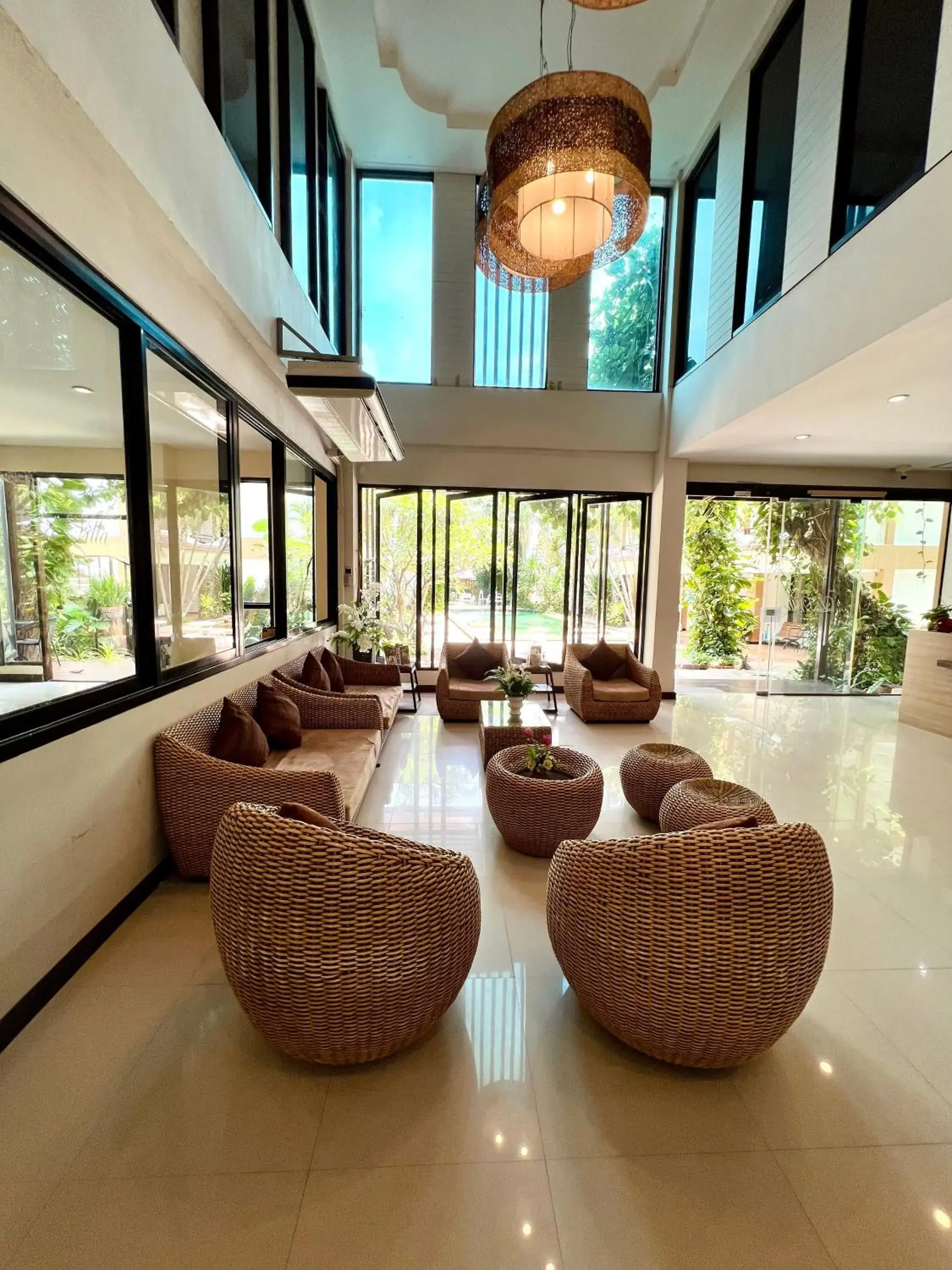 Lobby or reception in Hotel La Villa Khon Kaen Lobby or reception in Hotel La Villa Khon Kaen