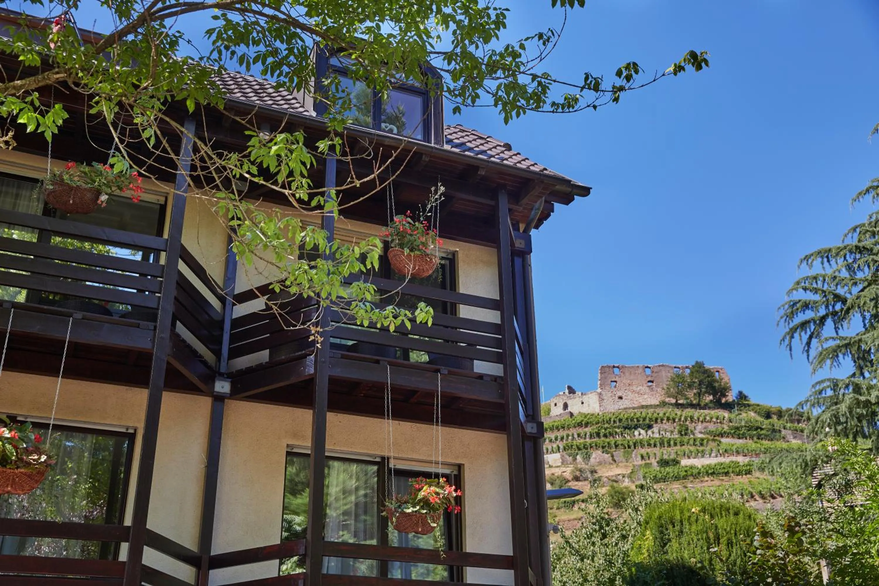 Property building in Gästehaus Goethe