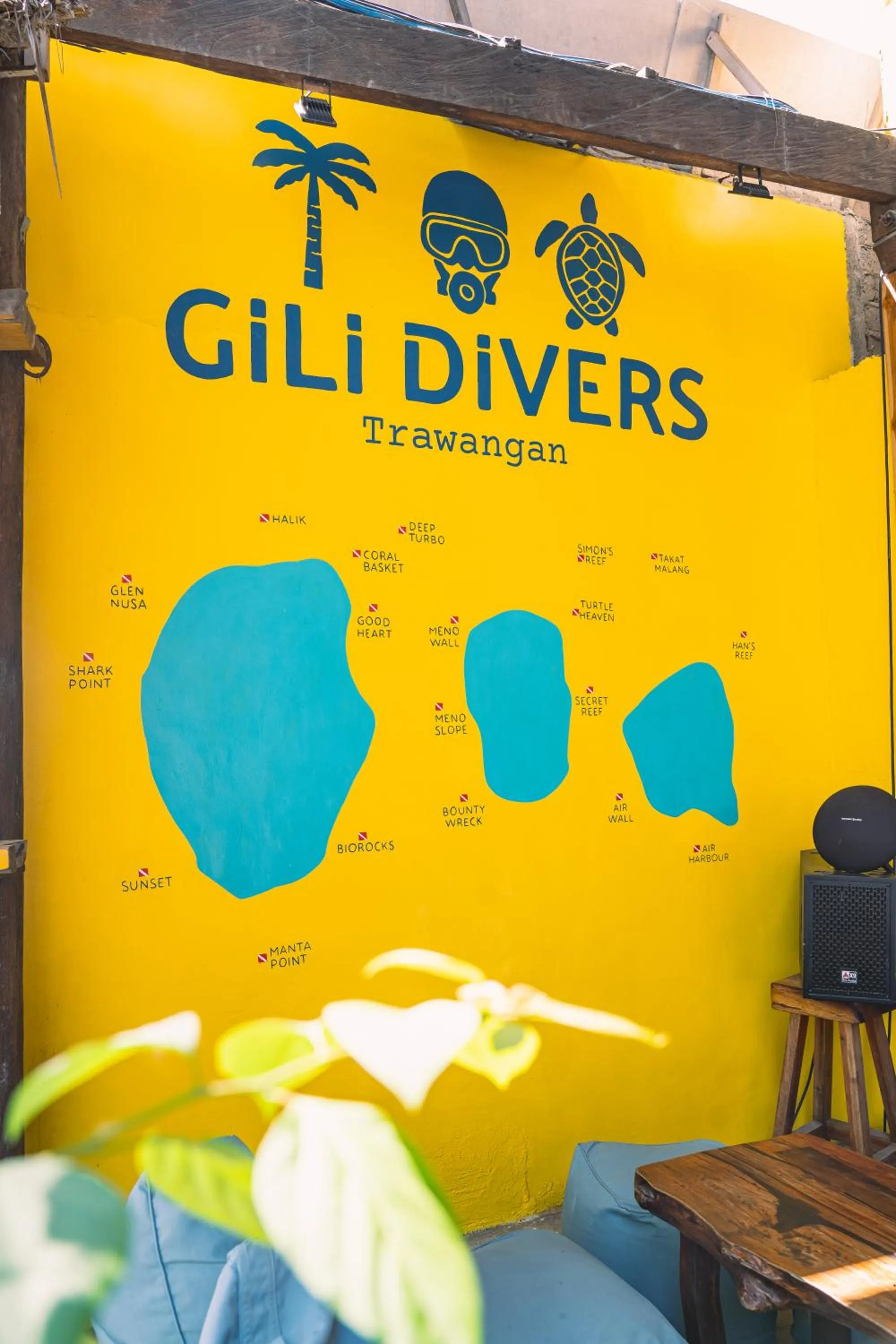 Property logo or sign in Gili Divers Hotel