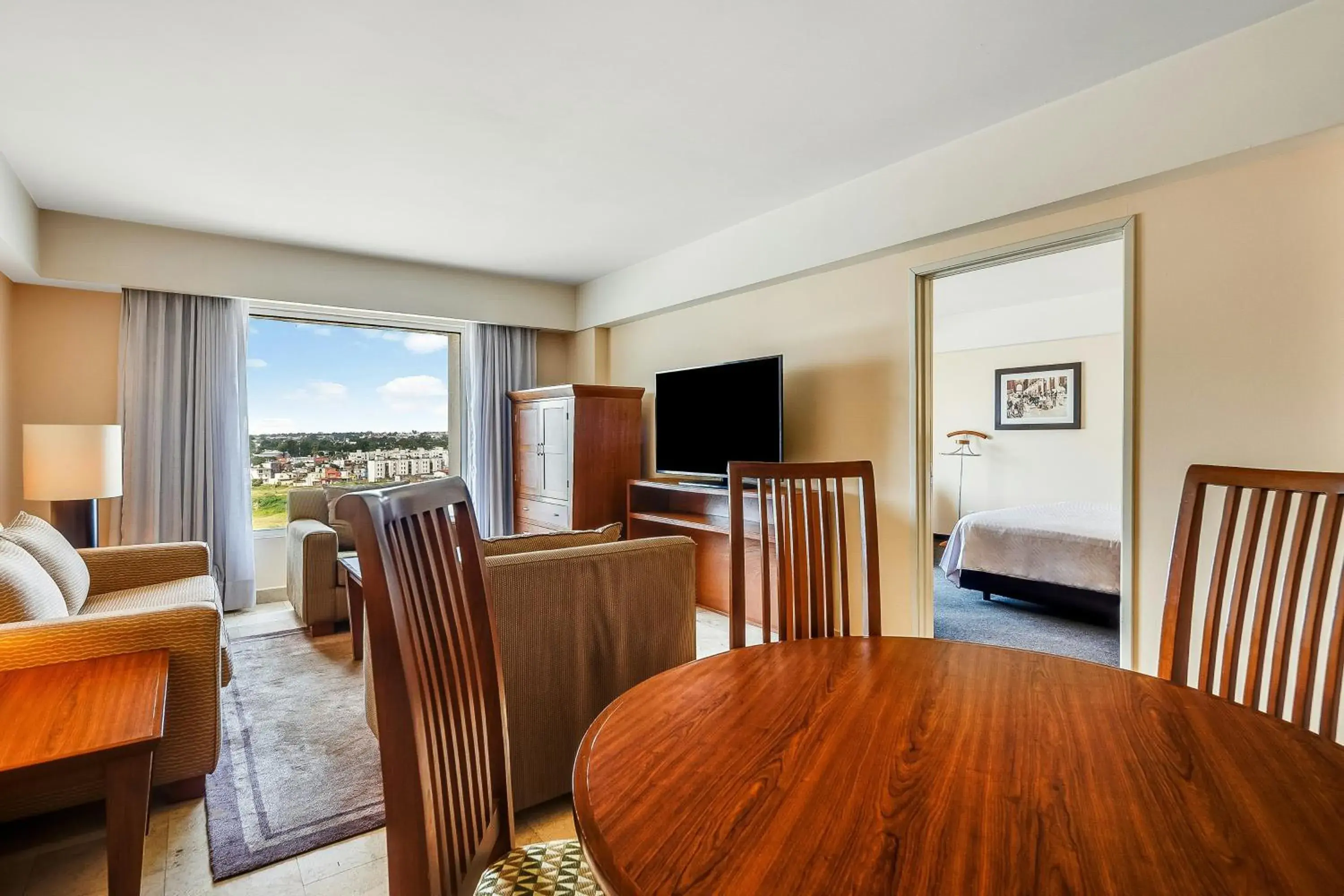 Bedroom in Fiesta Inn Express Puebla Finsa Bedroom in Fiesta Inn Express Puebla Finsa