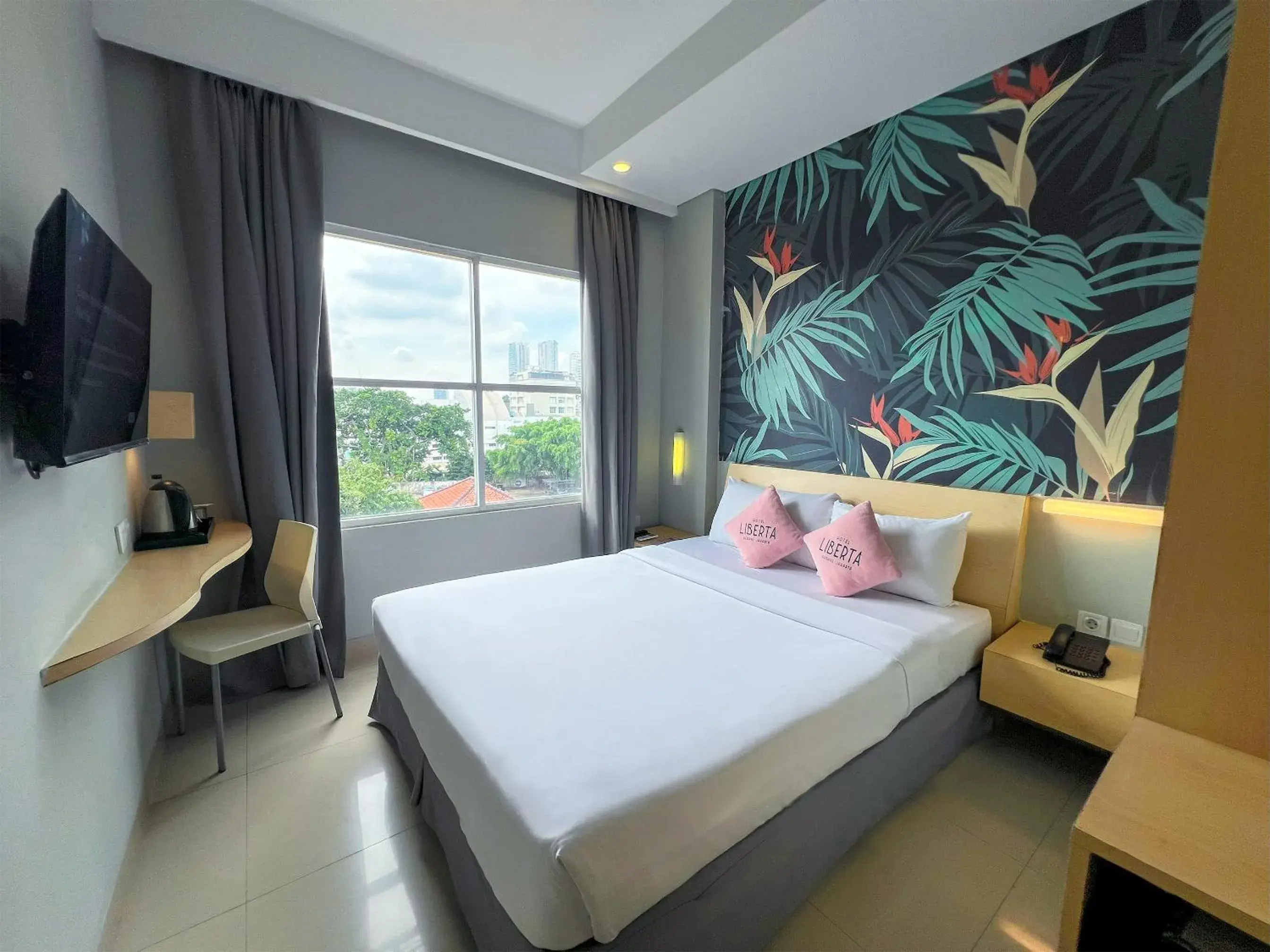 Bed in Liberta Hotel Kemang Bed in Liberta Hotel Kemang