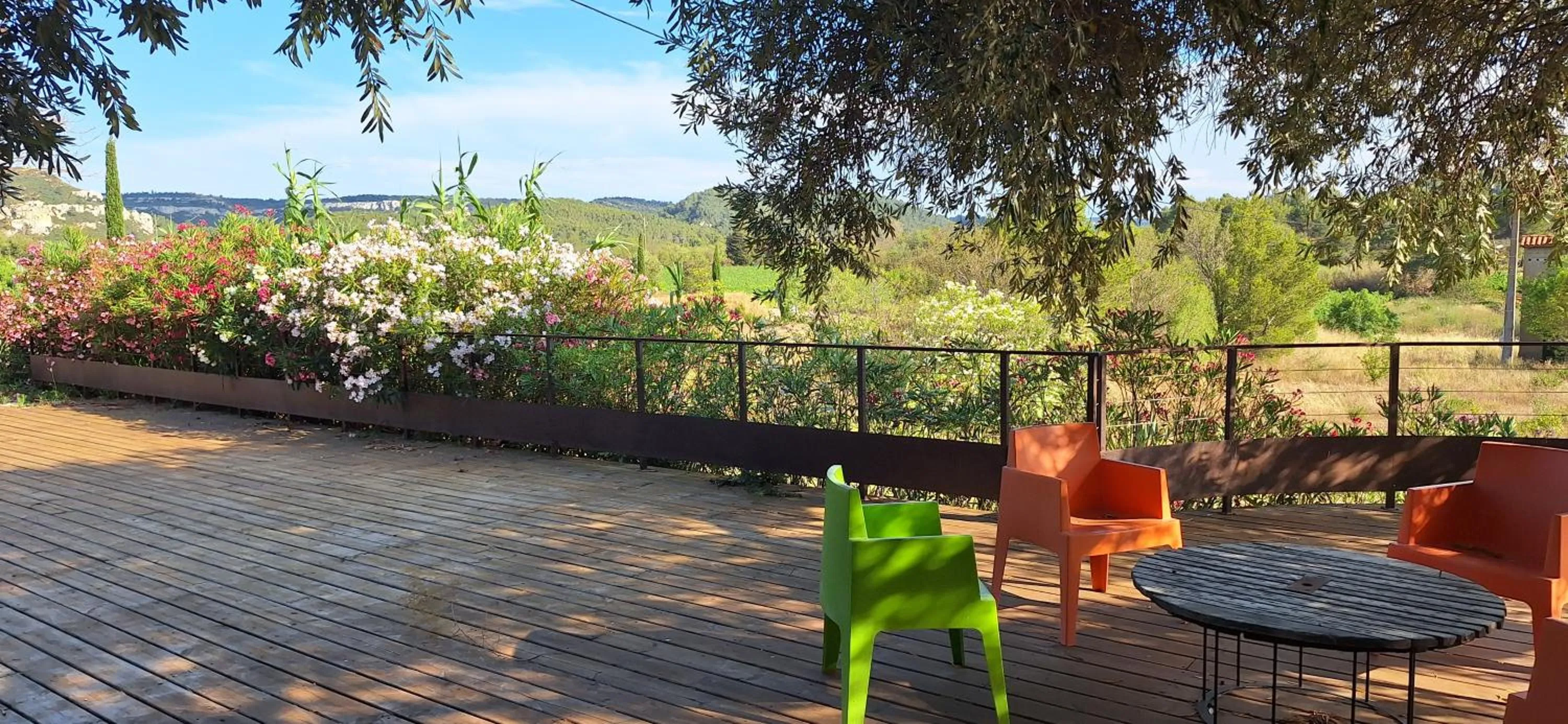 Patio in Château La Sabine
