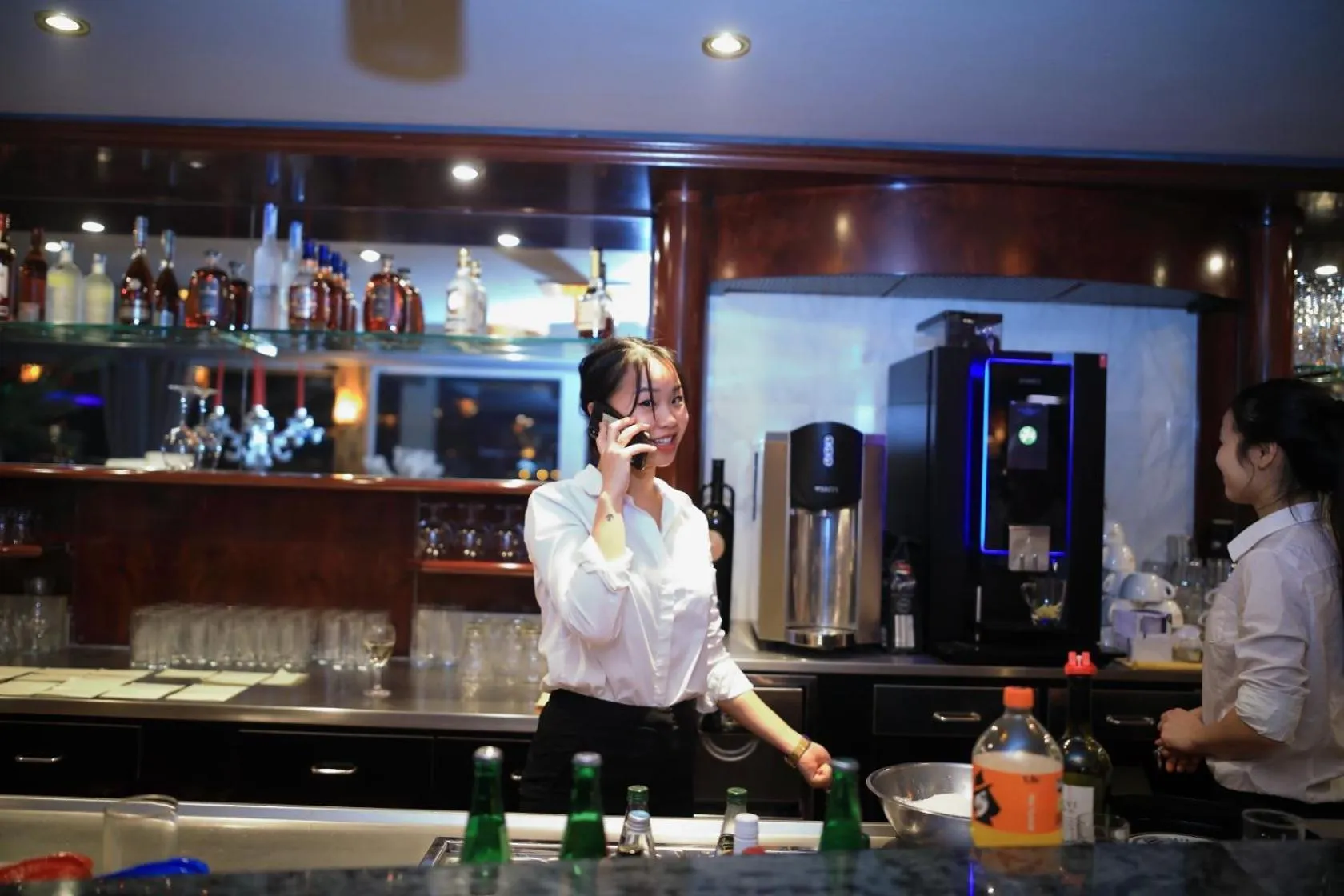 People in Leipziger Hotel