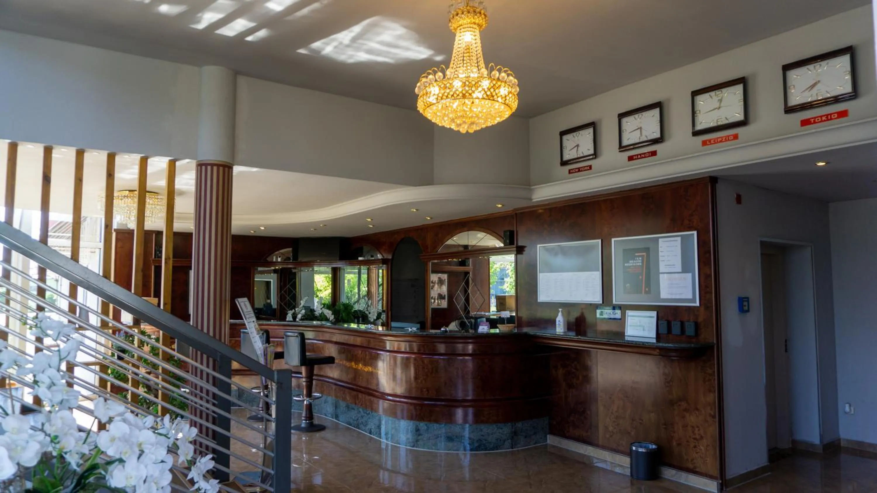 Lobby or reception in Leipziger Hotel