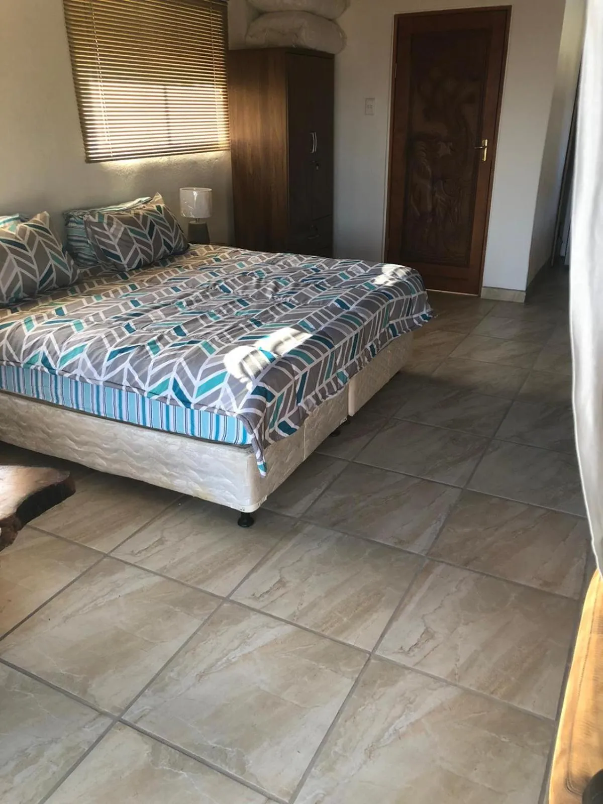 Bed in Thula Private Lodge