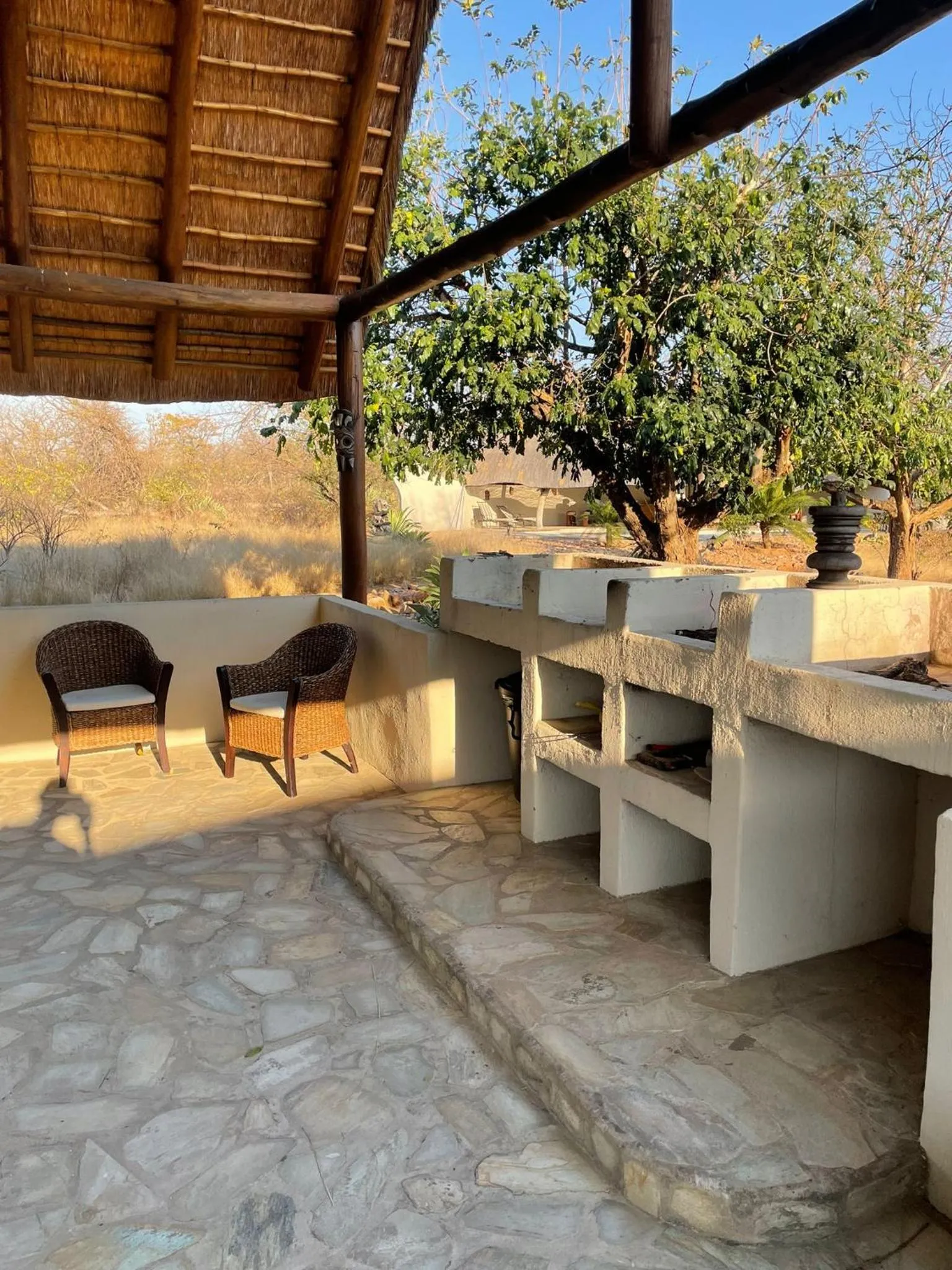 BBQ facilities in Thula Private Lodge