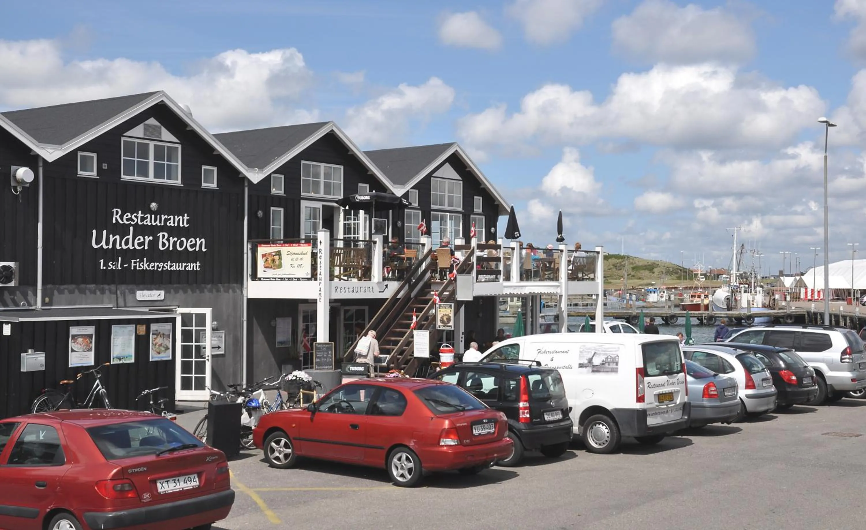 Restaurant/places to eat in Dancamps Holmsland (Camp Site)