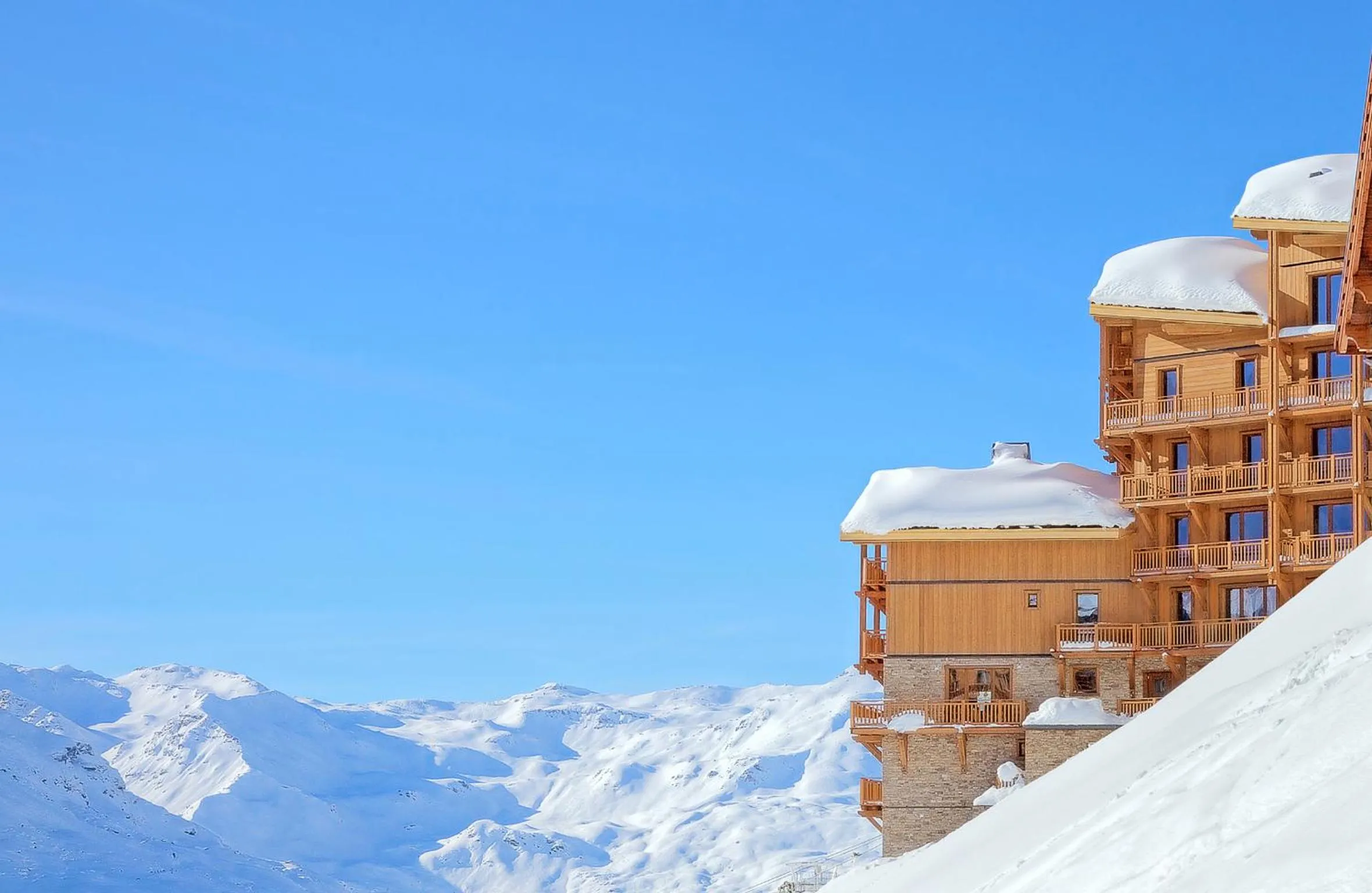 Facade/entrance in Résidence Les Balcons Platinium Val Thorens