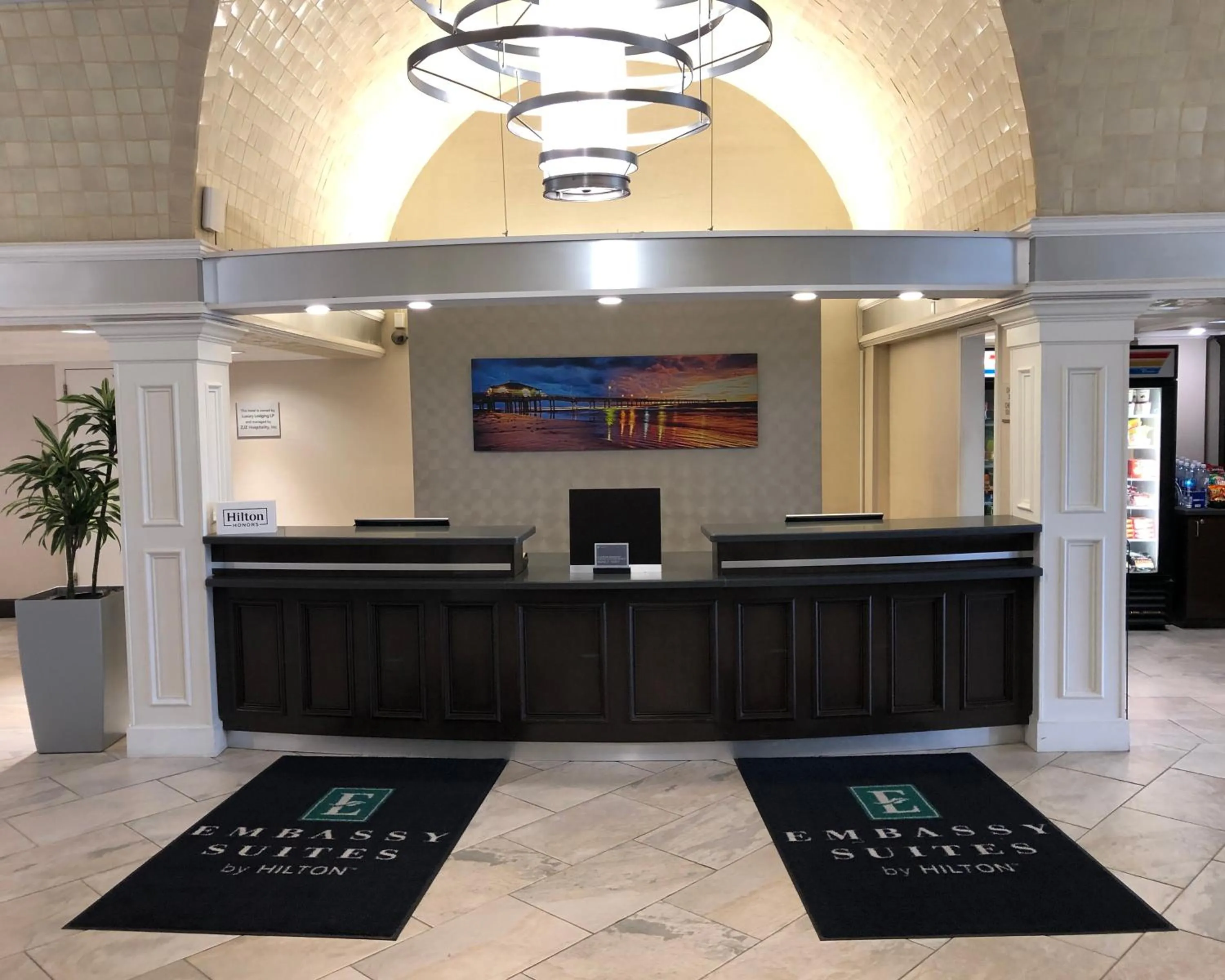 Lobby or reception in Embassy Suites Corpus Christi